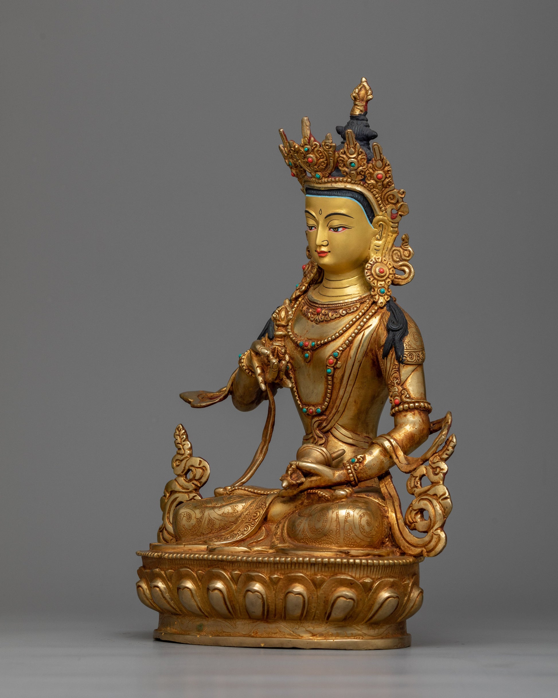 vajrasattva-copper-sculpture