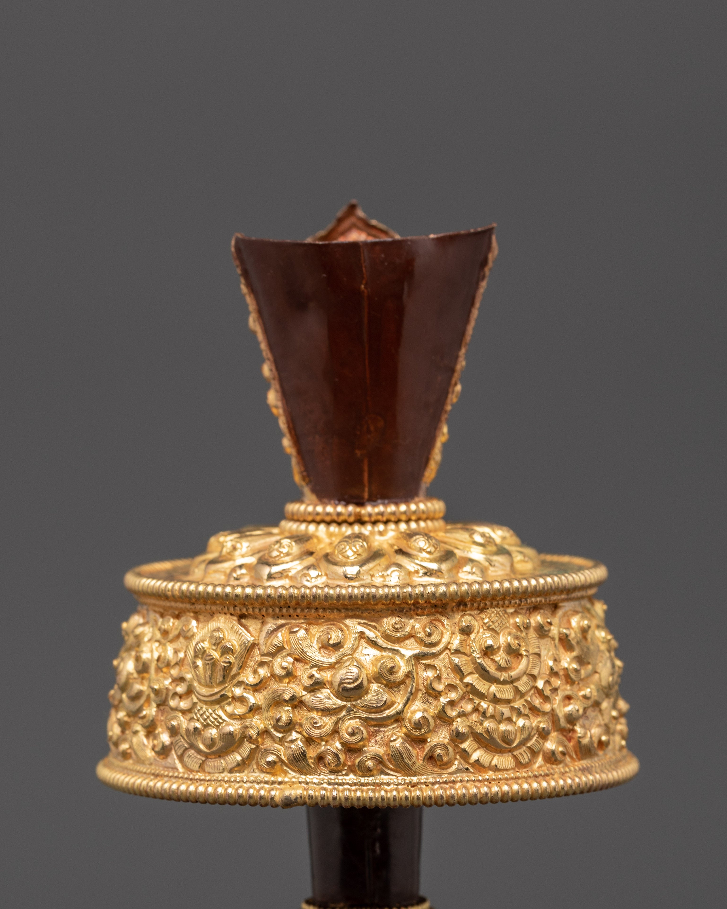 Handmade Tibetan Buddhist Ritual Bhumba Set | Sacred Offering Vessel