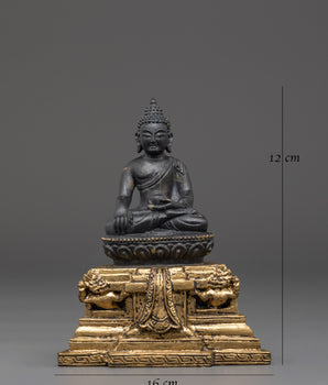 Meditation Shakyamuni Buddha Statue | Himalayan Handcrafted Spiritual Decor