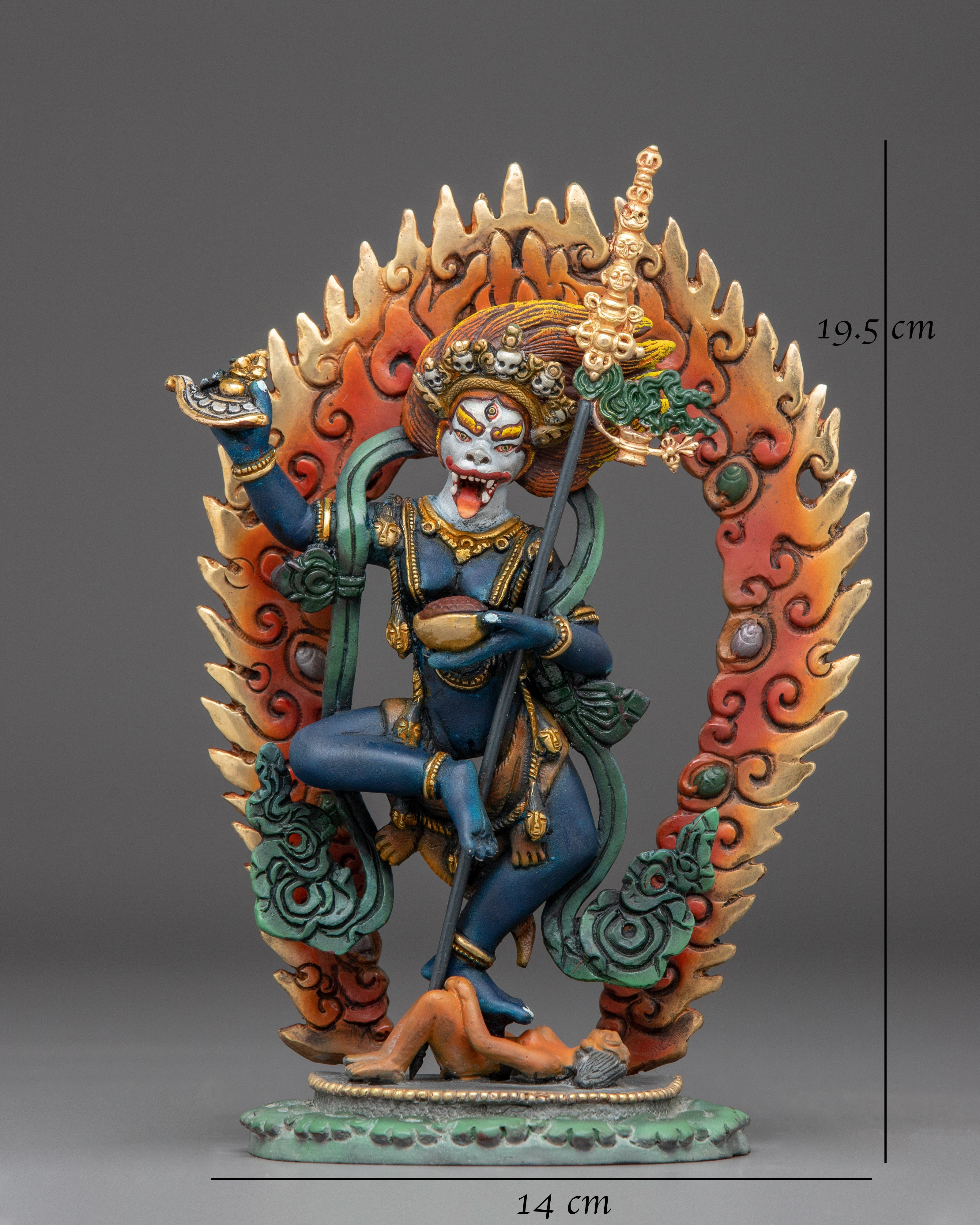 Statue of Simhamukha | Lion-Faced Dakini