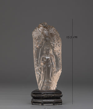 Ganesh Himal Crystal Shakyamuni | Symbol of Peace and Enlightenment