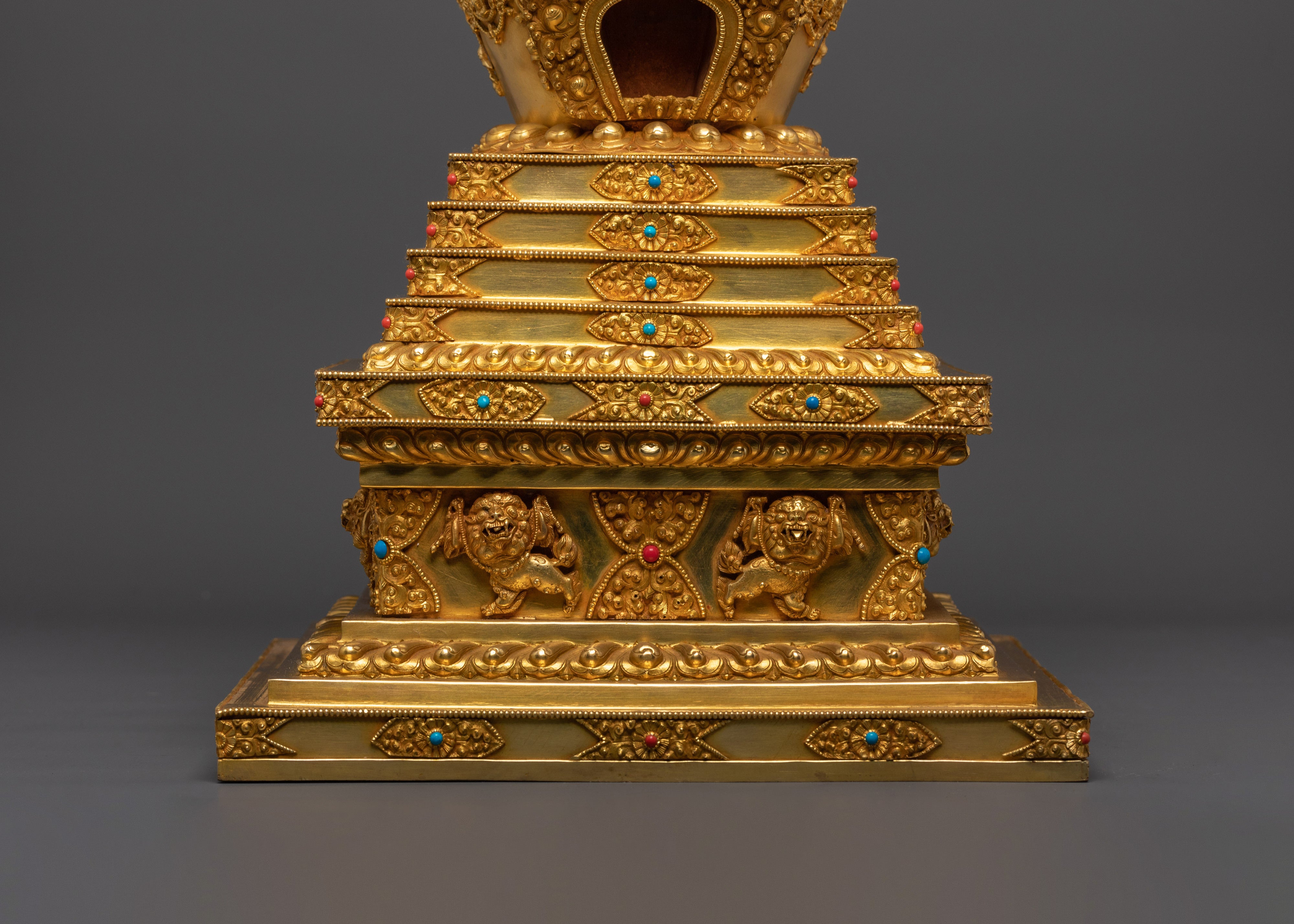 Sacred Tibetan Buddha Stupa | Spiritual Decor