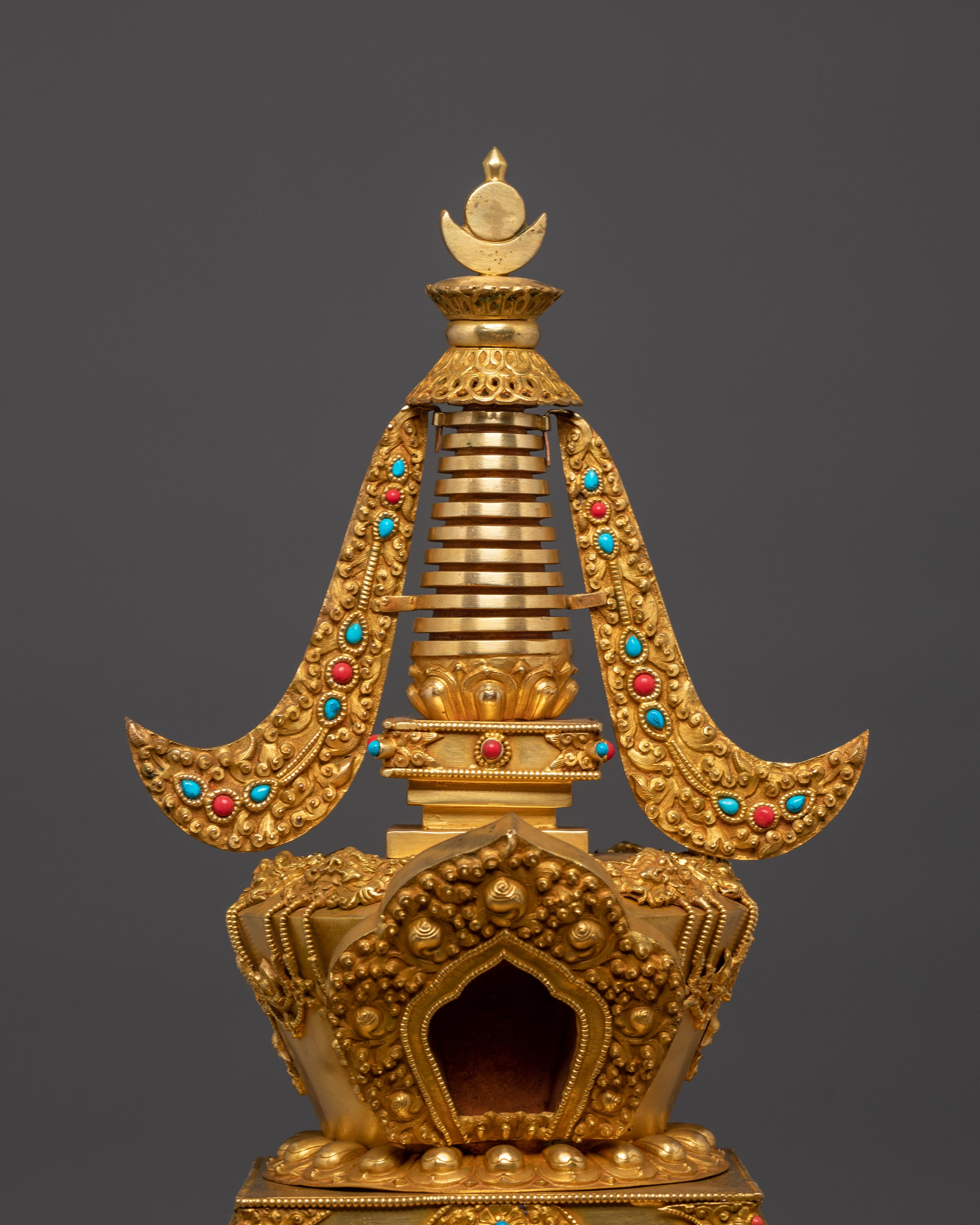 Sacred Tibetan Buddha Stupa | Spiritual Decor