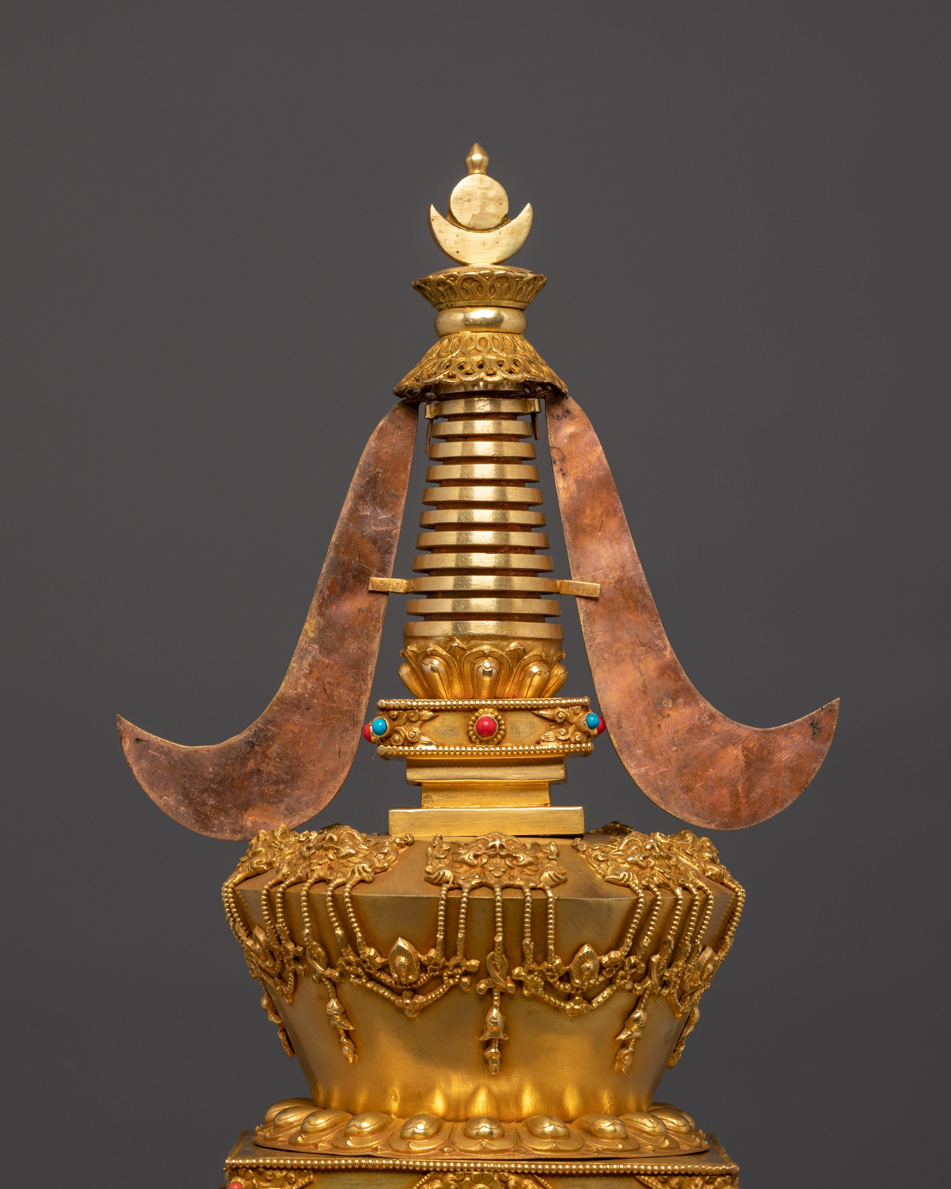 Sacred Tibetan Buddha Stupa | Spiritual Decor