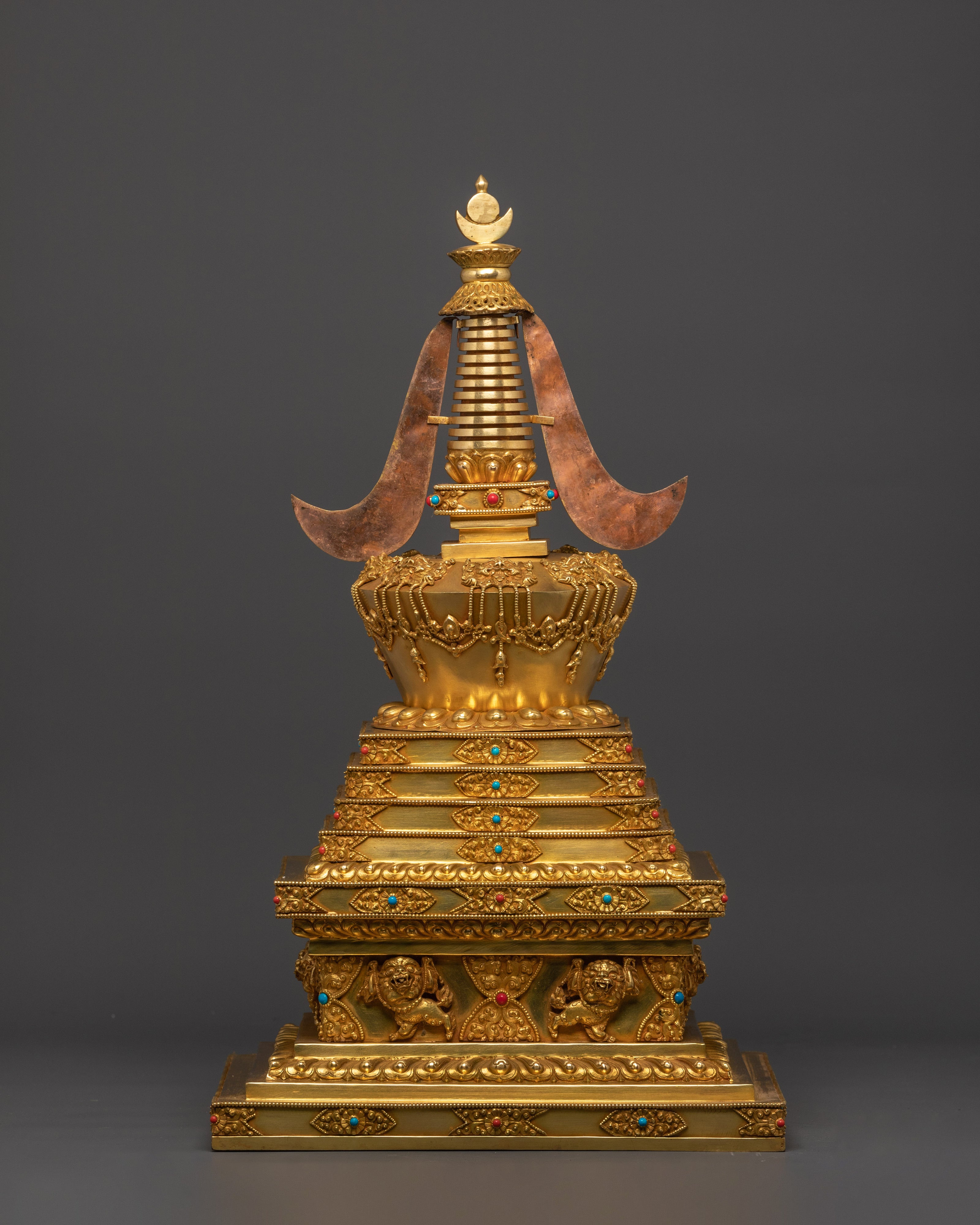 Sacred Tibetan Buddha Stupa | Spiritual Decor