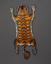 Handwoven Tibetan Tiger Rug