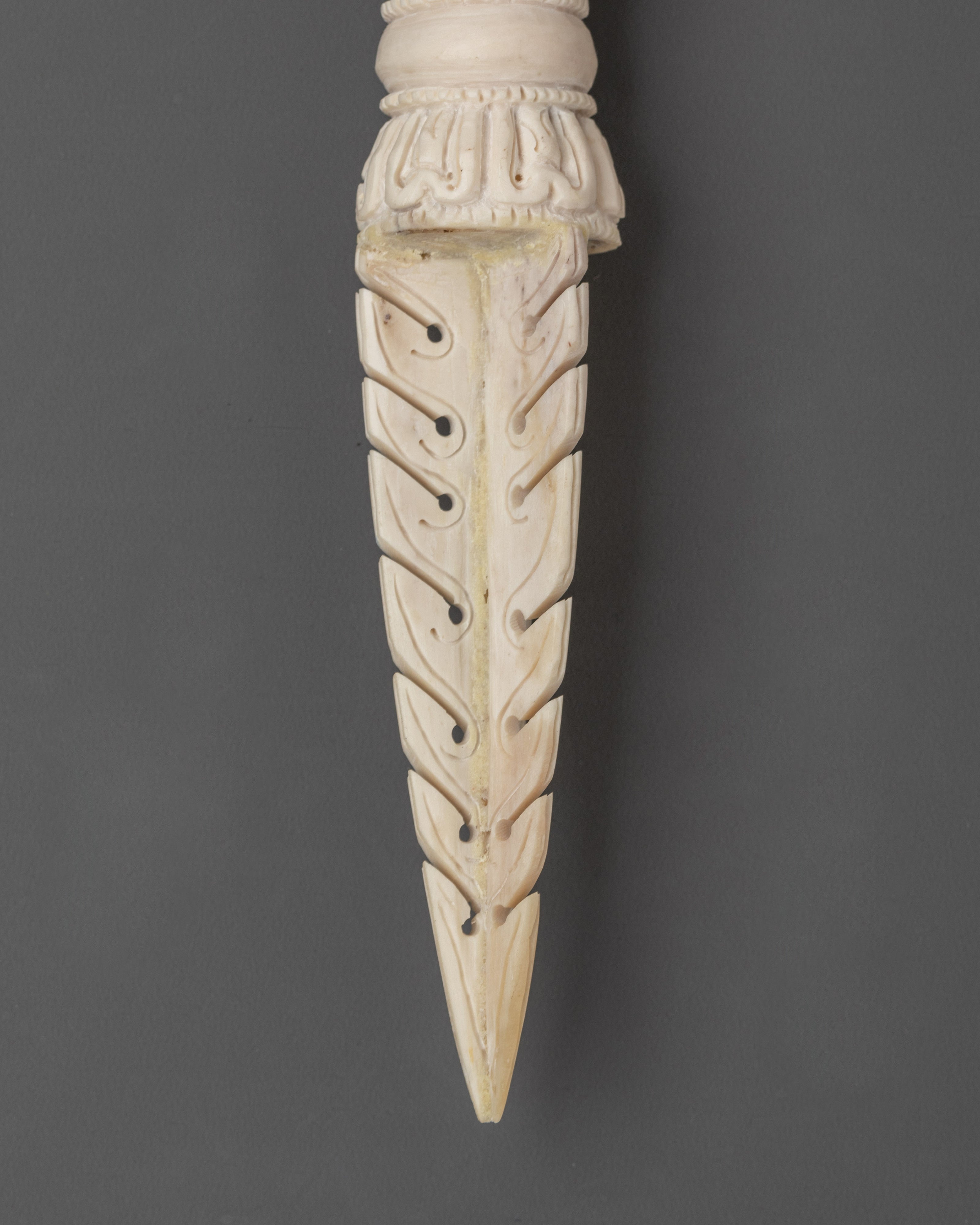 Sacred Tibetan Phurba Ritual Dagger | Ethically Sourced Yak Bone Buddhist Dagger