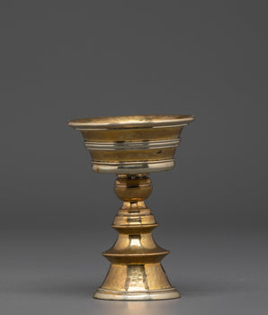 Tibetan Butter Lamp for Ritual Offerings