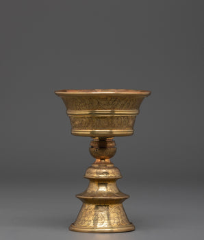 Tibetan Shrine Butter Lamp