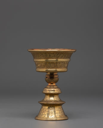 Tibetan Shrine Butter Lamp