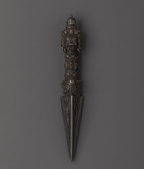 Buddhist Iron Phurba | Protective Ritual Dagger