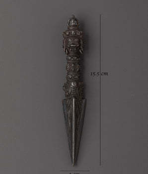 Buddhist Iron Phurba | Protective Ritual Dagger
