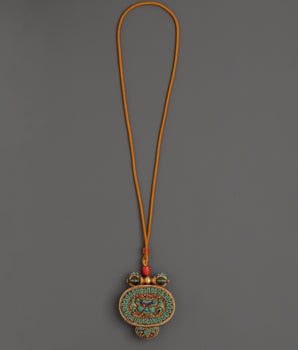Buddhist Ghau Locket | Spiritual Jewelry for Protection and Blessings