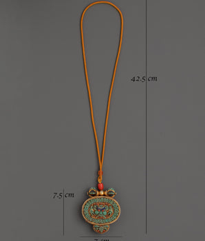 Buddhist Ghau Locket | Spiritual Jewelry for Protection and Blessings