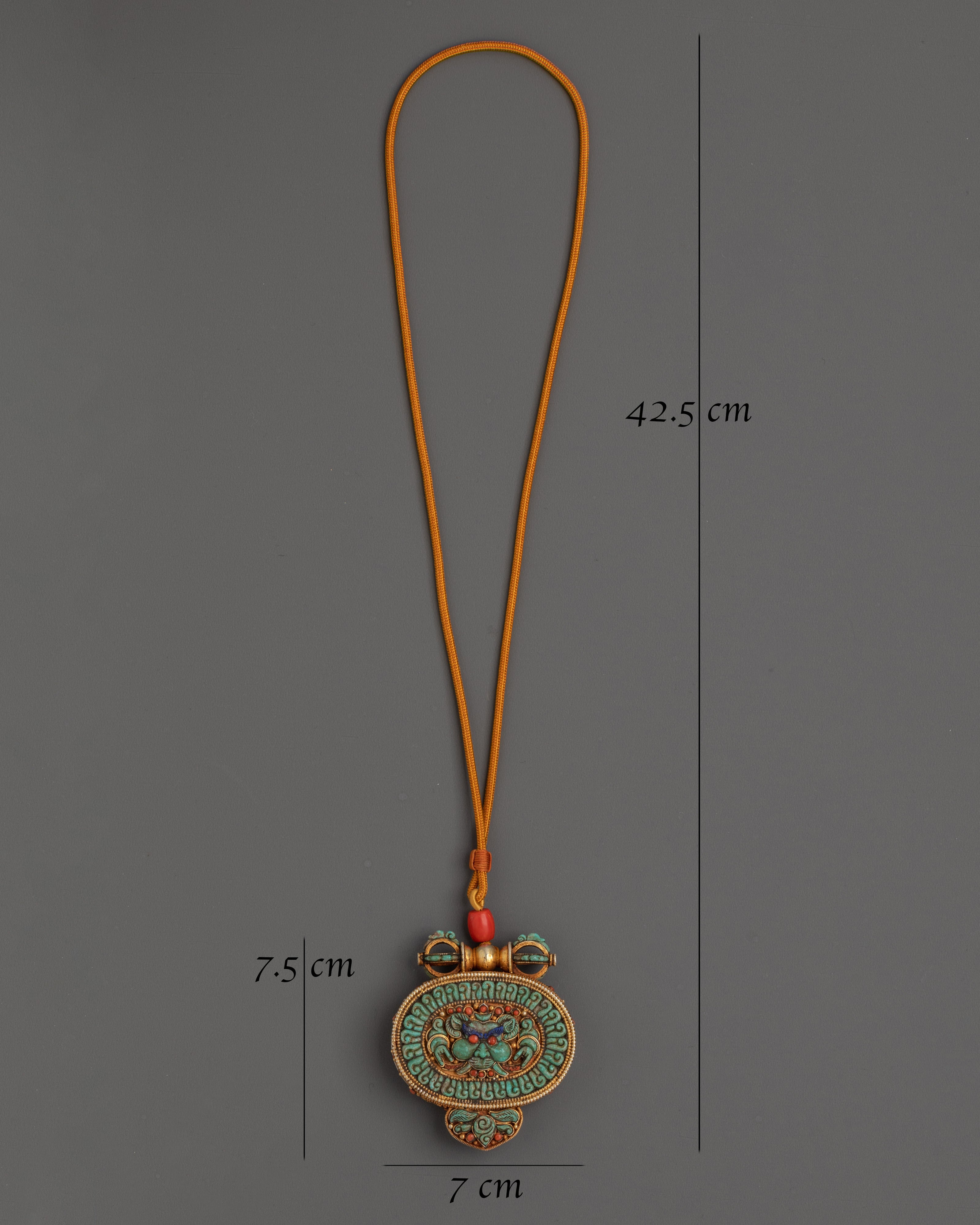 Buddhist Ghau Locket | Spiritual Jewelry for Protection and Blessings