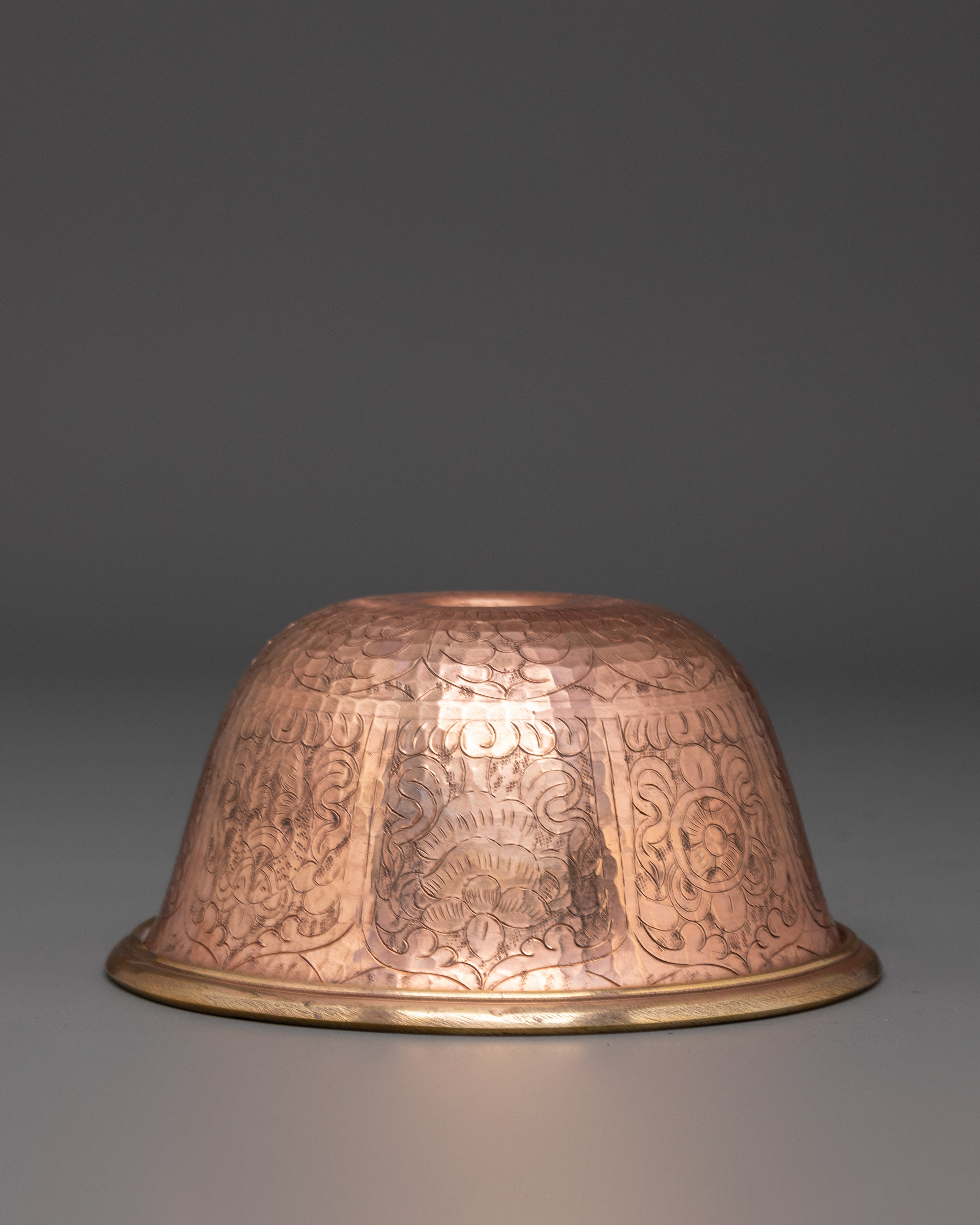 Copper Water Offering Bowl Set | Offering Bowl Set for Ritual Ceremonies