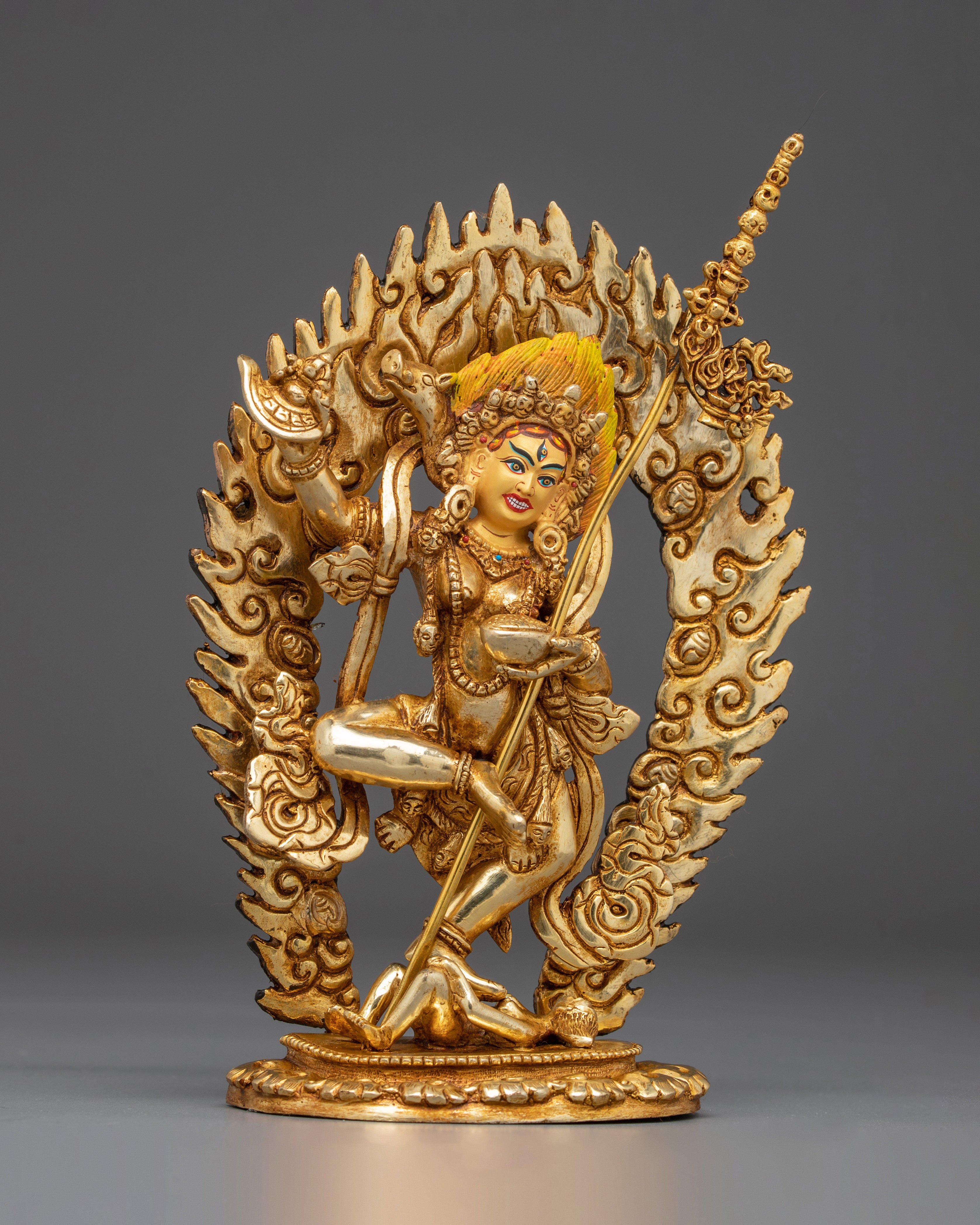 Handcrafted Vajravarahi Statue | Tibetan Buddhist Goddess Sculpture