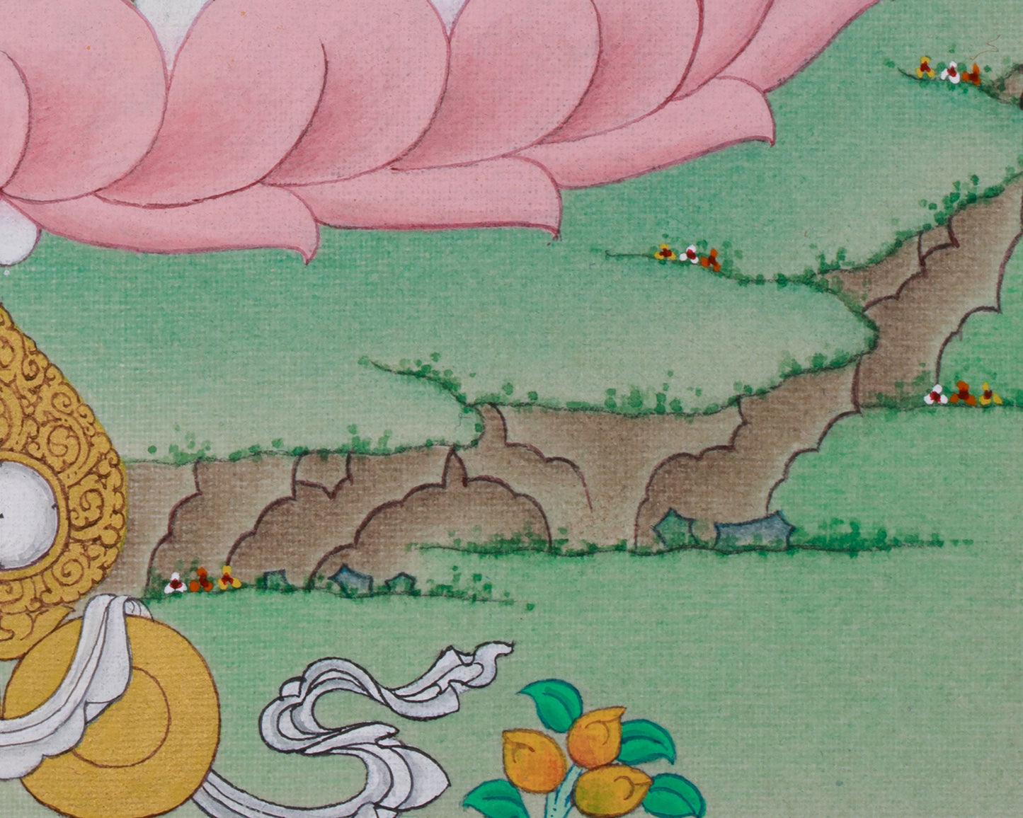 Buddhist Thangka of Shakyamuni Buddha