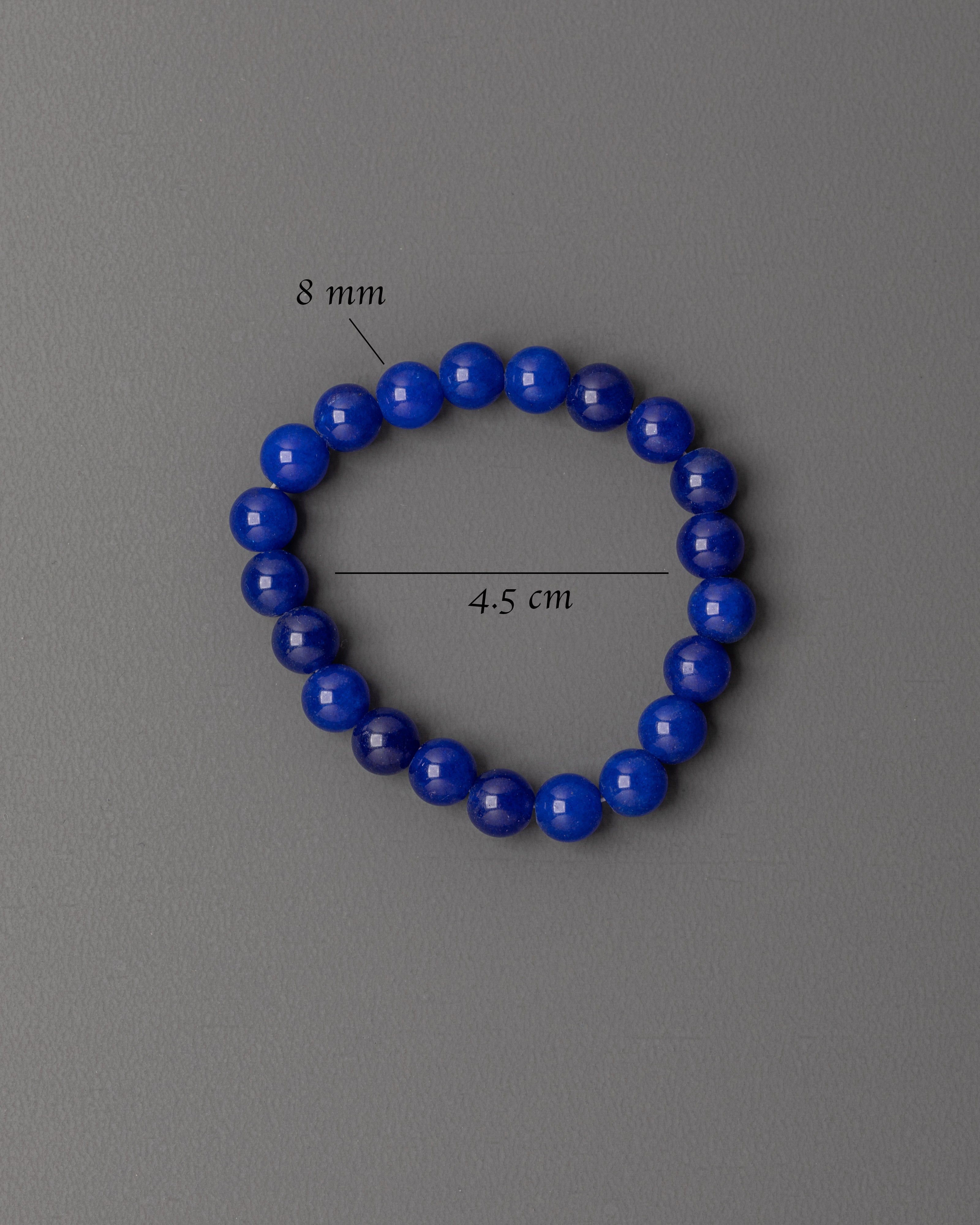 Artificial Lapis Lazuli Statement Bracelet | Vibrant Unisex Statement Jewelry