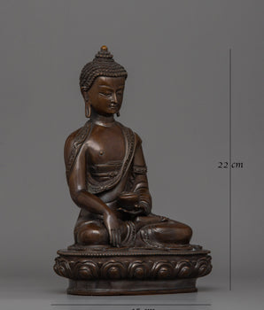 peaceful-oxidized-shakyamuni-buddha