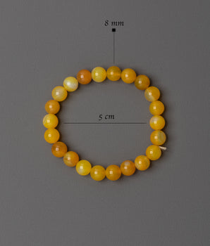 Yellow Beaded Bracelet | Fashion Jewelry