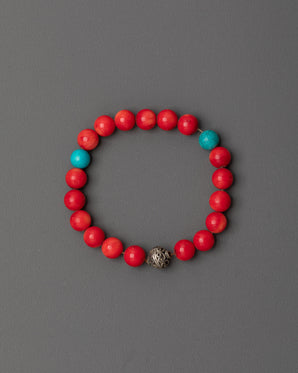 Artificial Guru Beads Bracelet