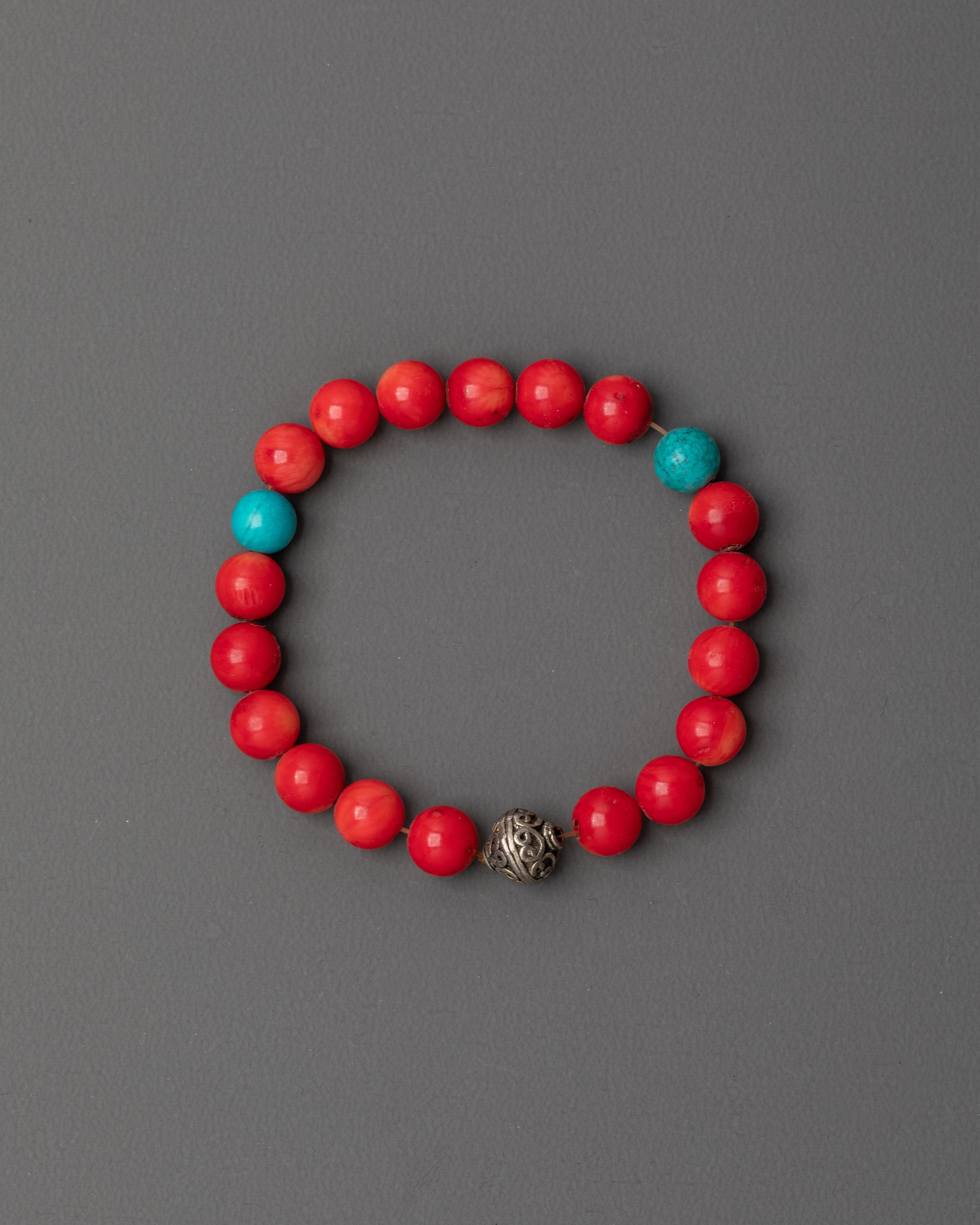 Artificial Guru Beads Bracelet