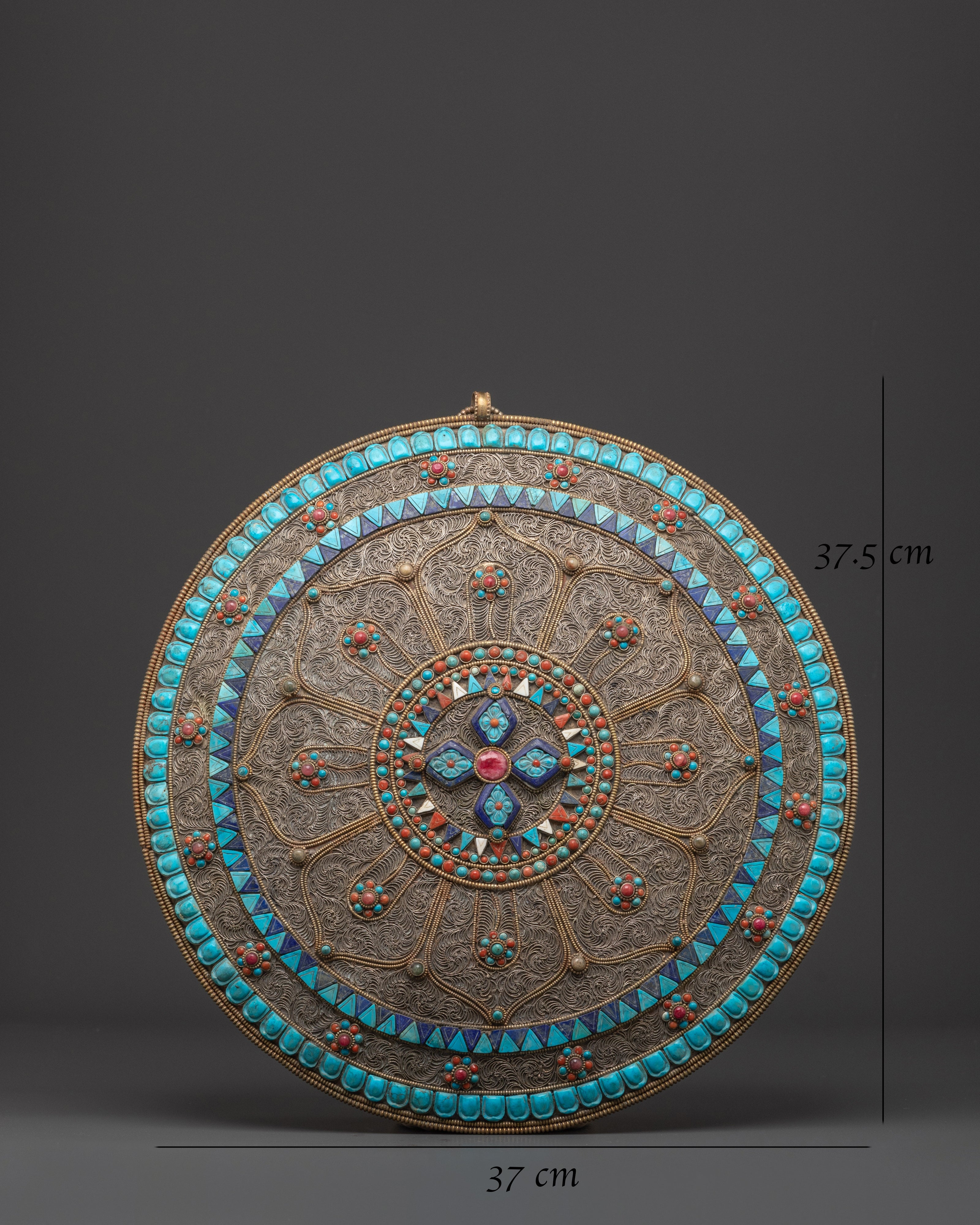 Tibetan Buddhist Mandala Wall Hanging | Symbol of Peace and Spiritual Enlightenment