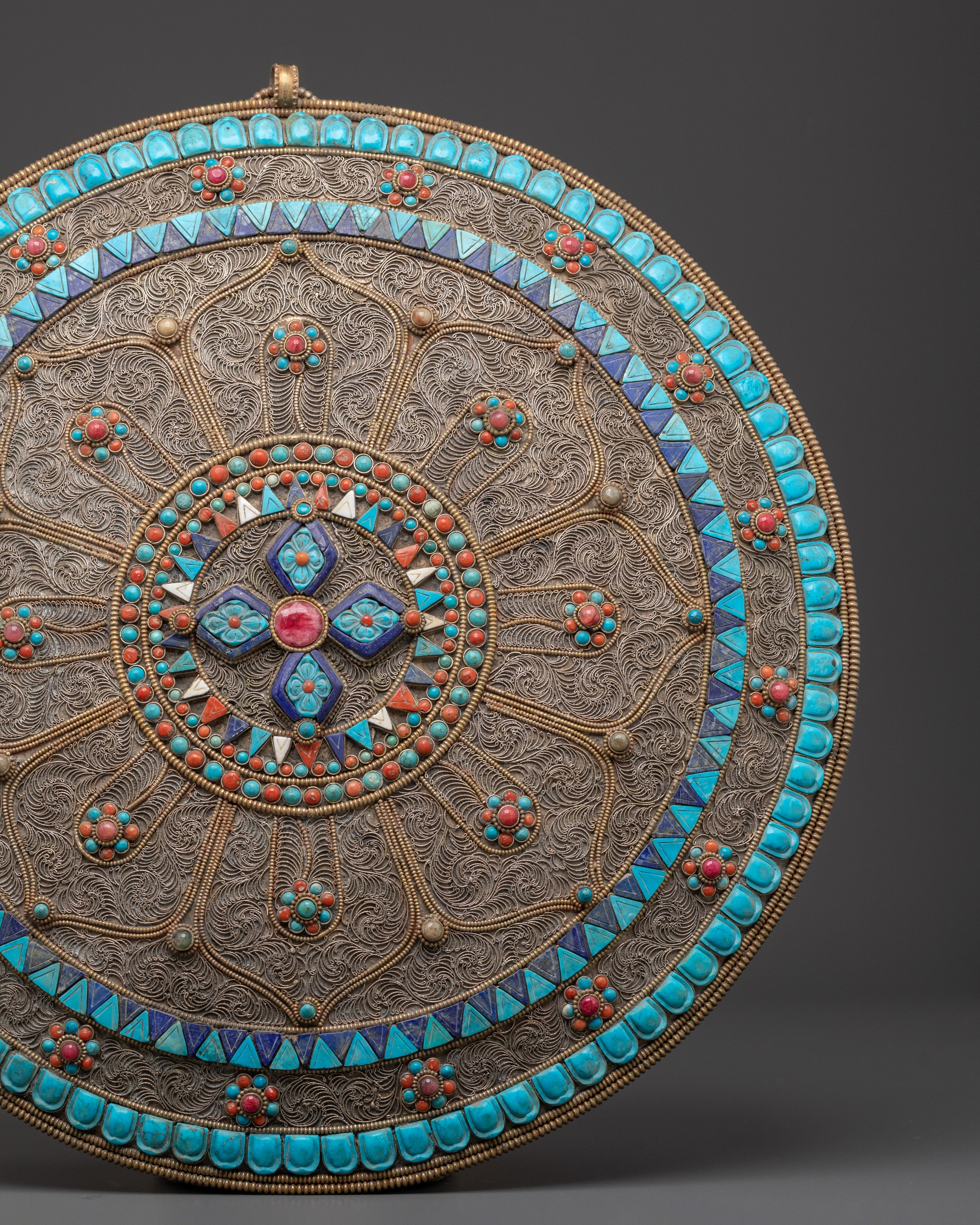 Tibetan Buddhist Mandala Wall Hanging | Symbol of Peace and Spiritual Enlightenment