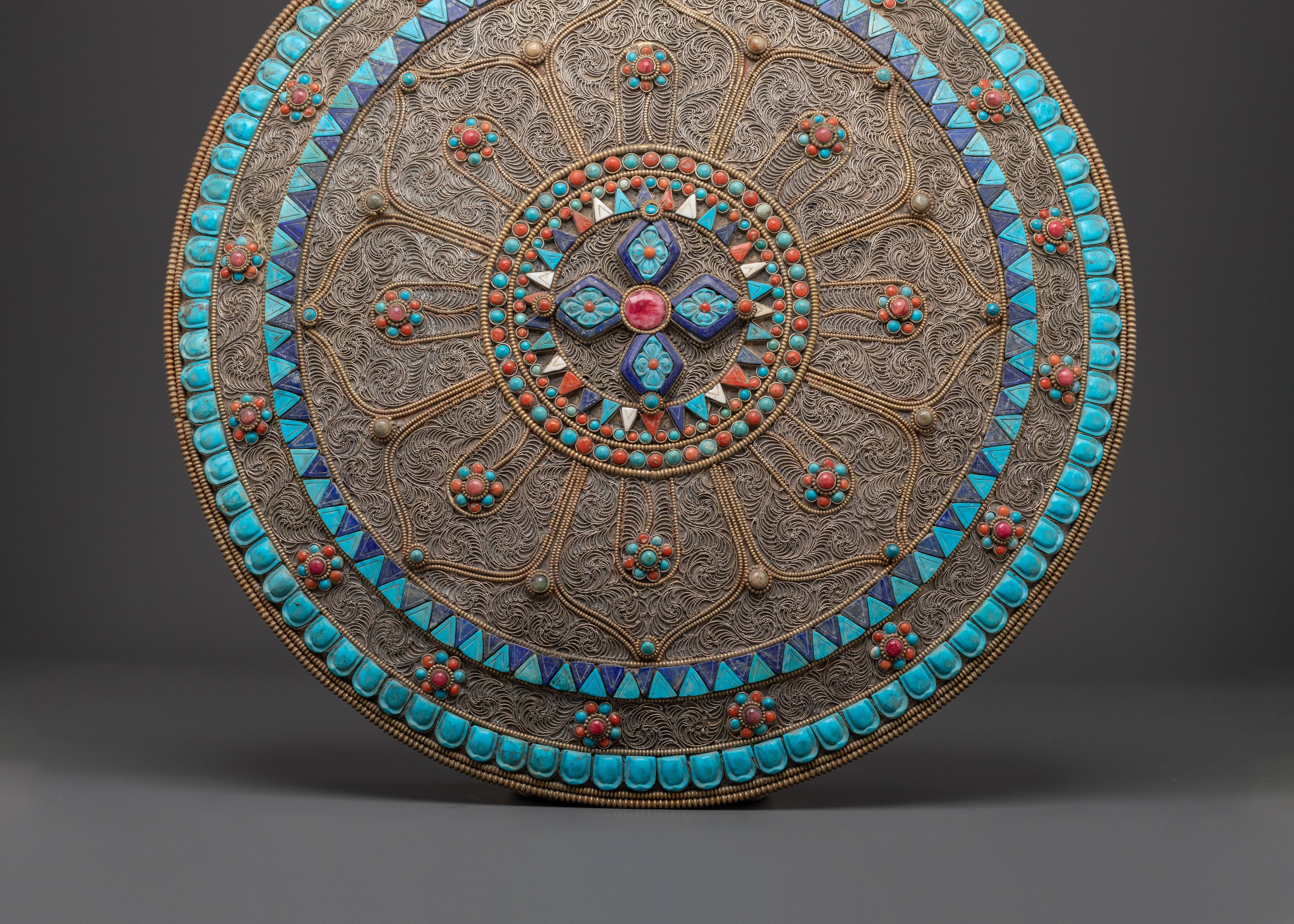 Tibetan Buddhist Mandala Wall Hanging | Symbol of Peace and Spiritual Enlightenment