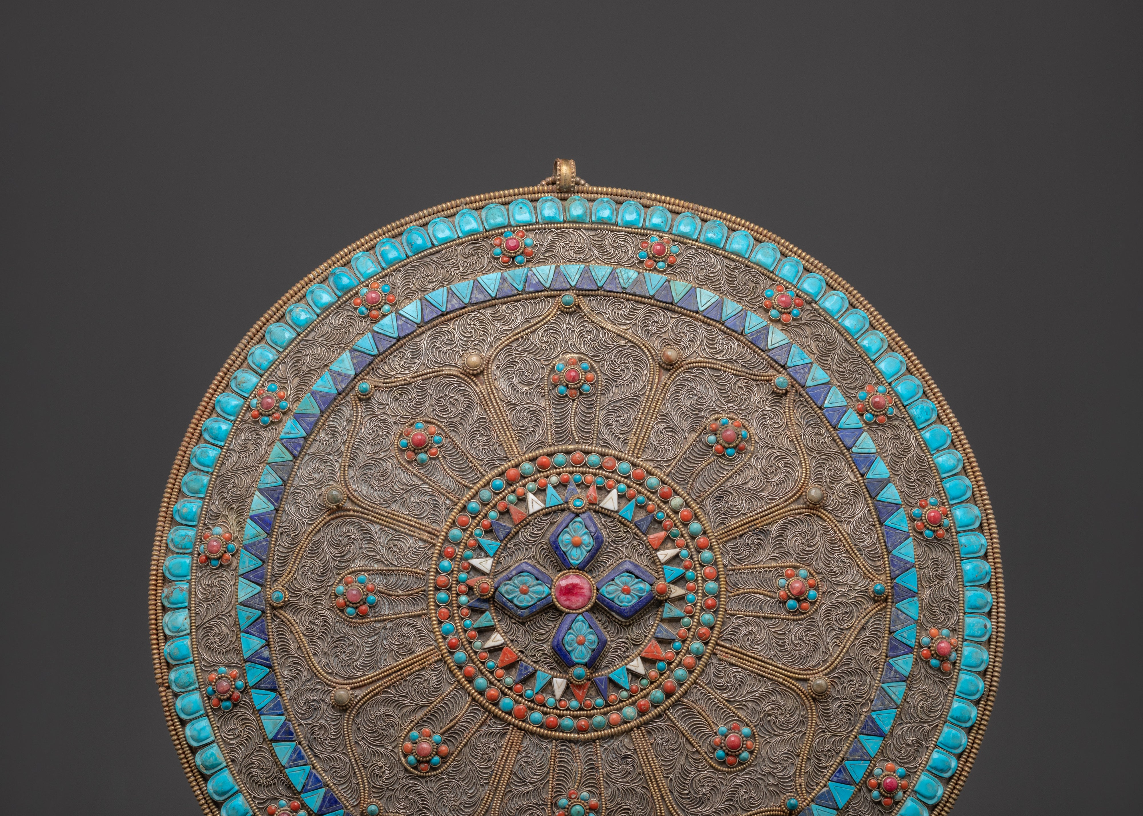 Tibetan Buddhist Mandala Wall Hanging | Symbol of Peace and Spiritual Enlightenment