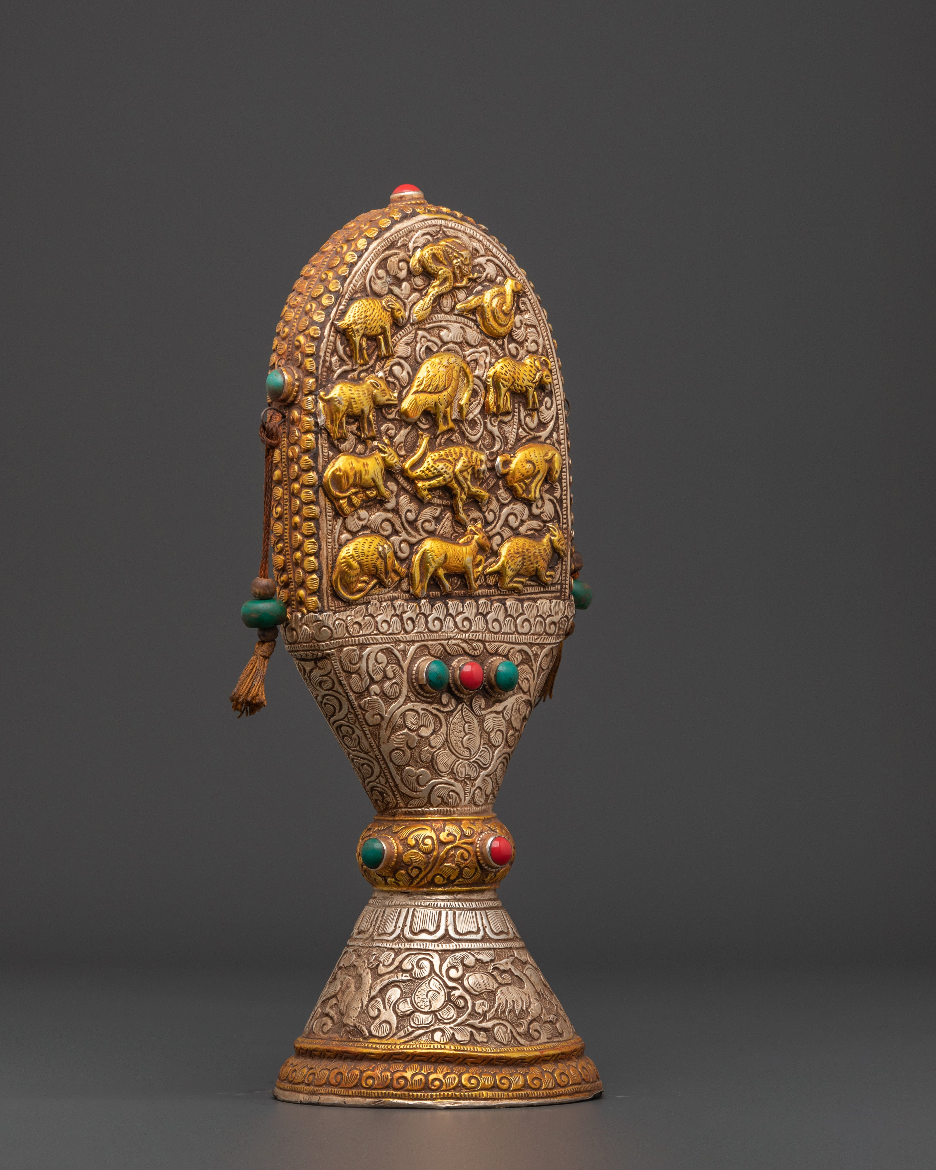 Brass Stamp | Ritual Zodiac Artifact