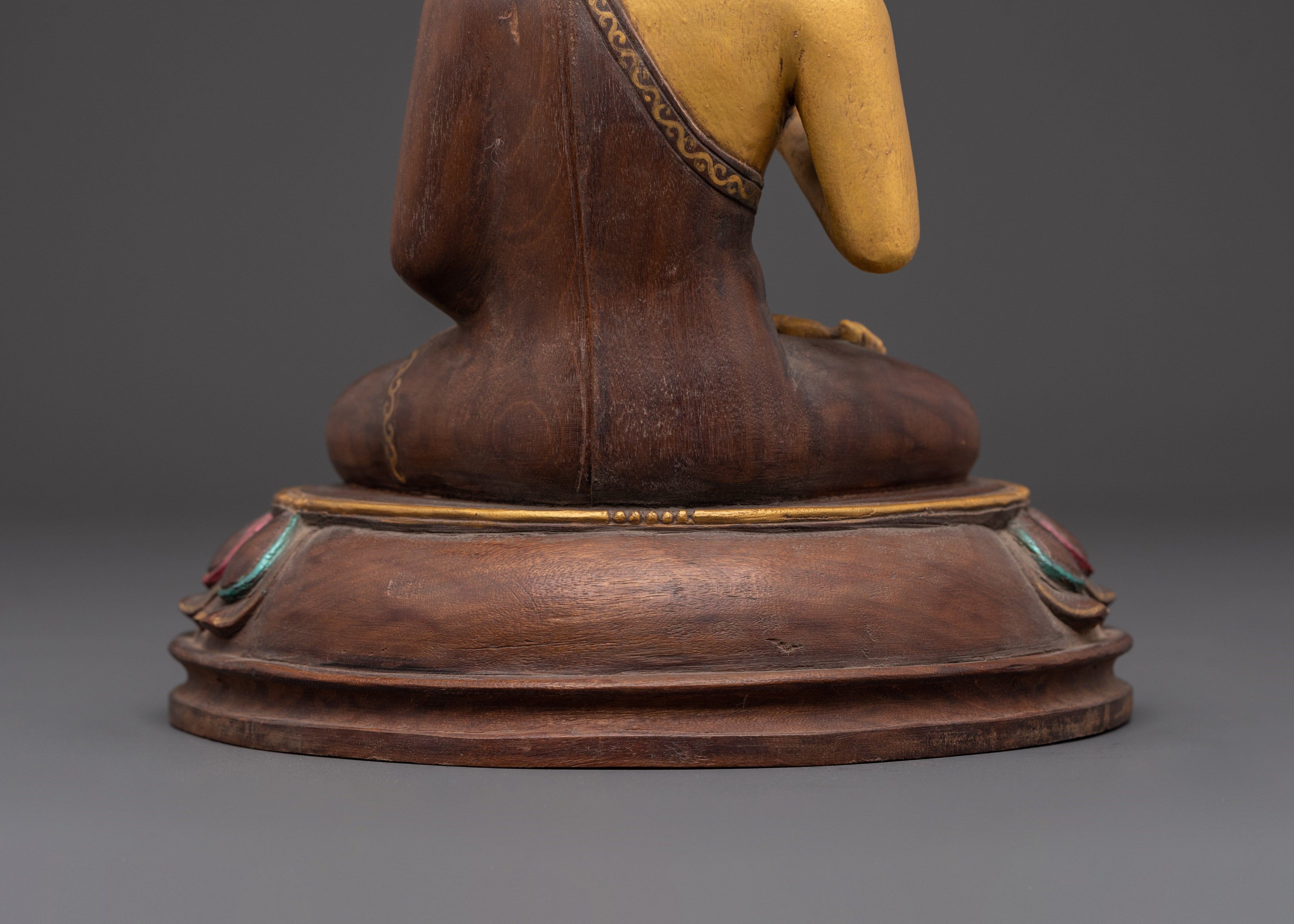 Sacred Dhyani Buddha Amogasiddhi Artwork| Handmade Buddha Statue for Meditation