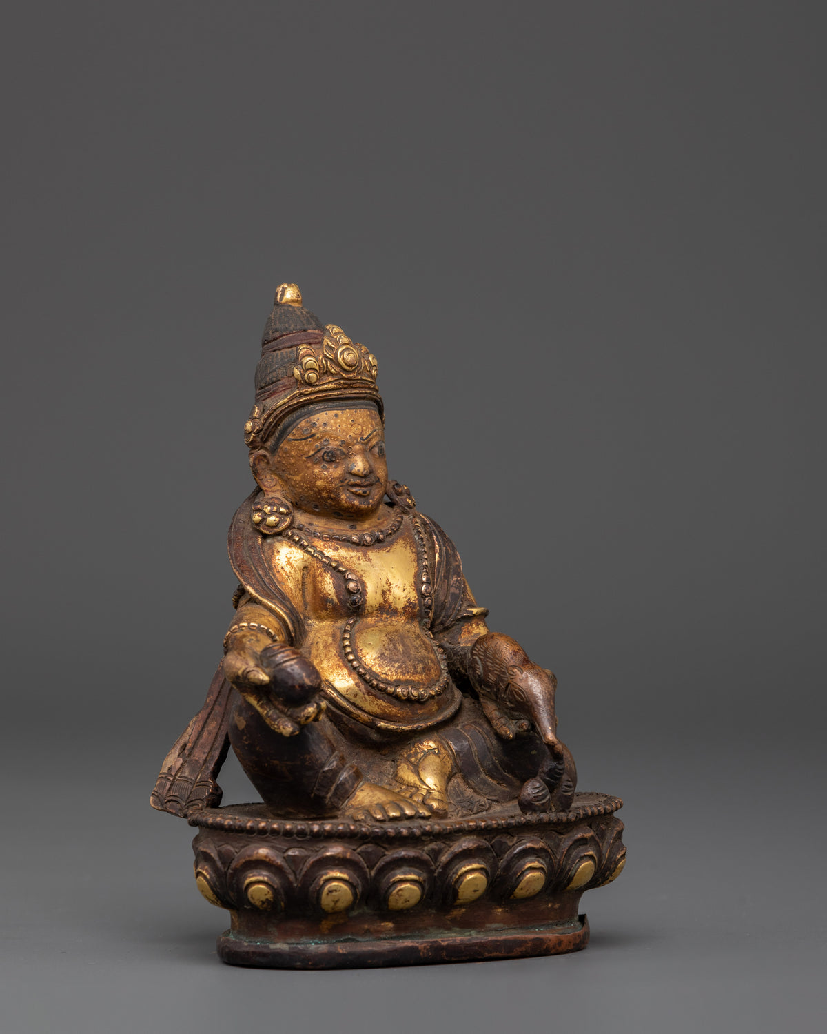 Abundance Lord Dzambhala Statue | Tibetan Deity of Abundance
