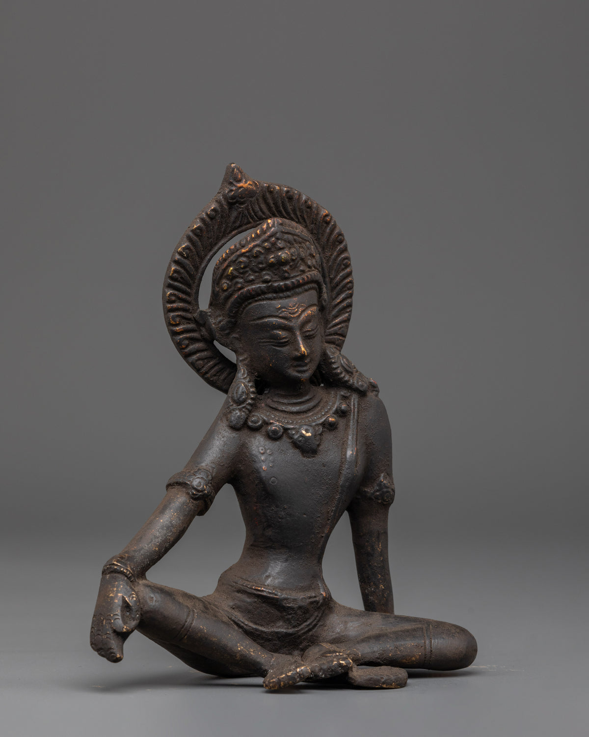 Indra Copper Sculpture | Spiritual Home Decor