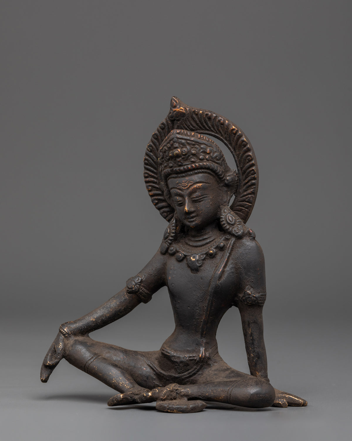 Indra Copper Sculpture | Spiritual Home Decor