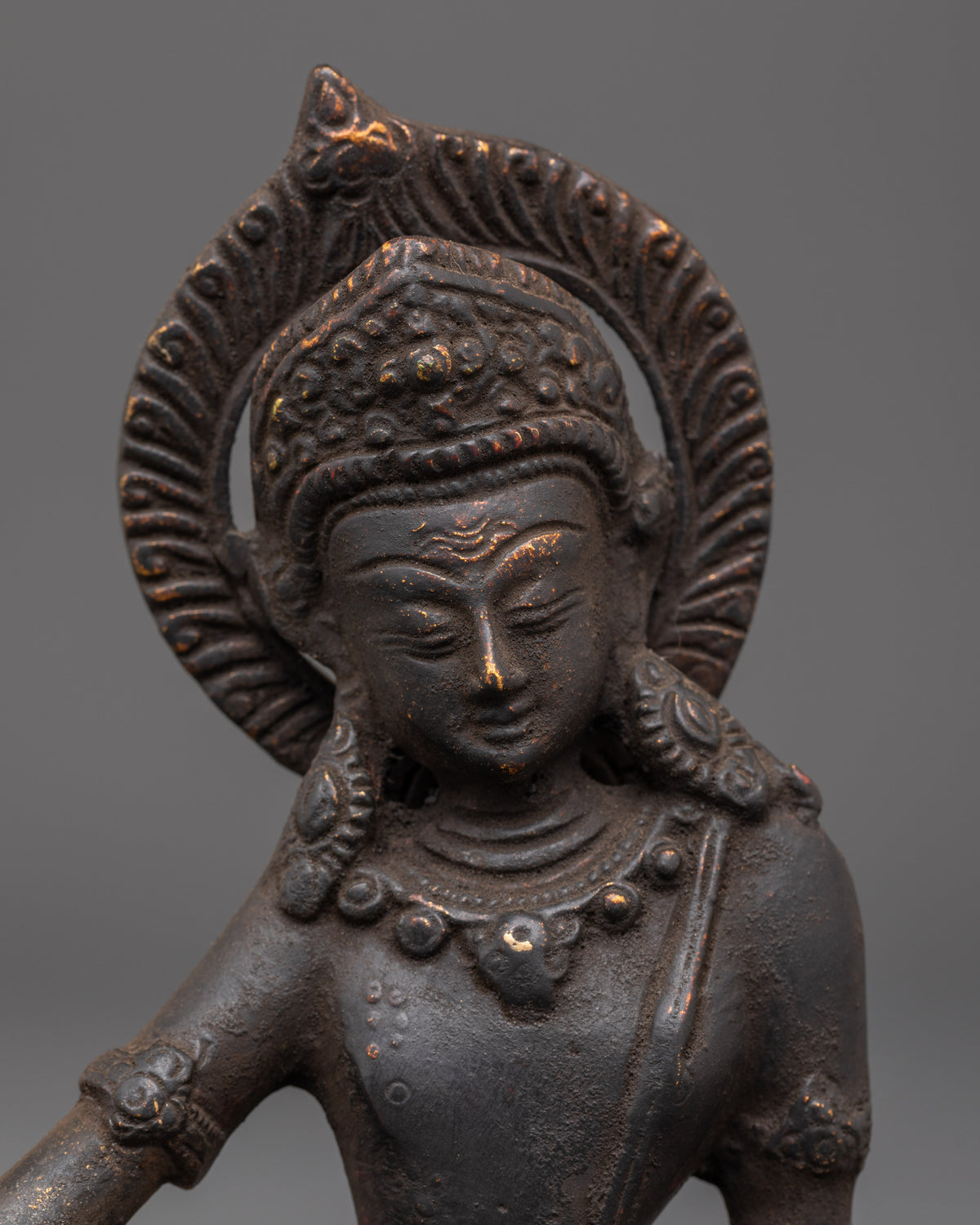Indra Copper Sculpture | Spiritual Home Decor