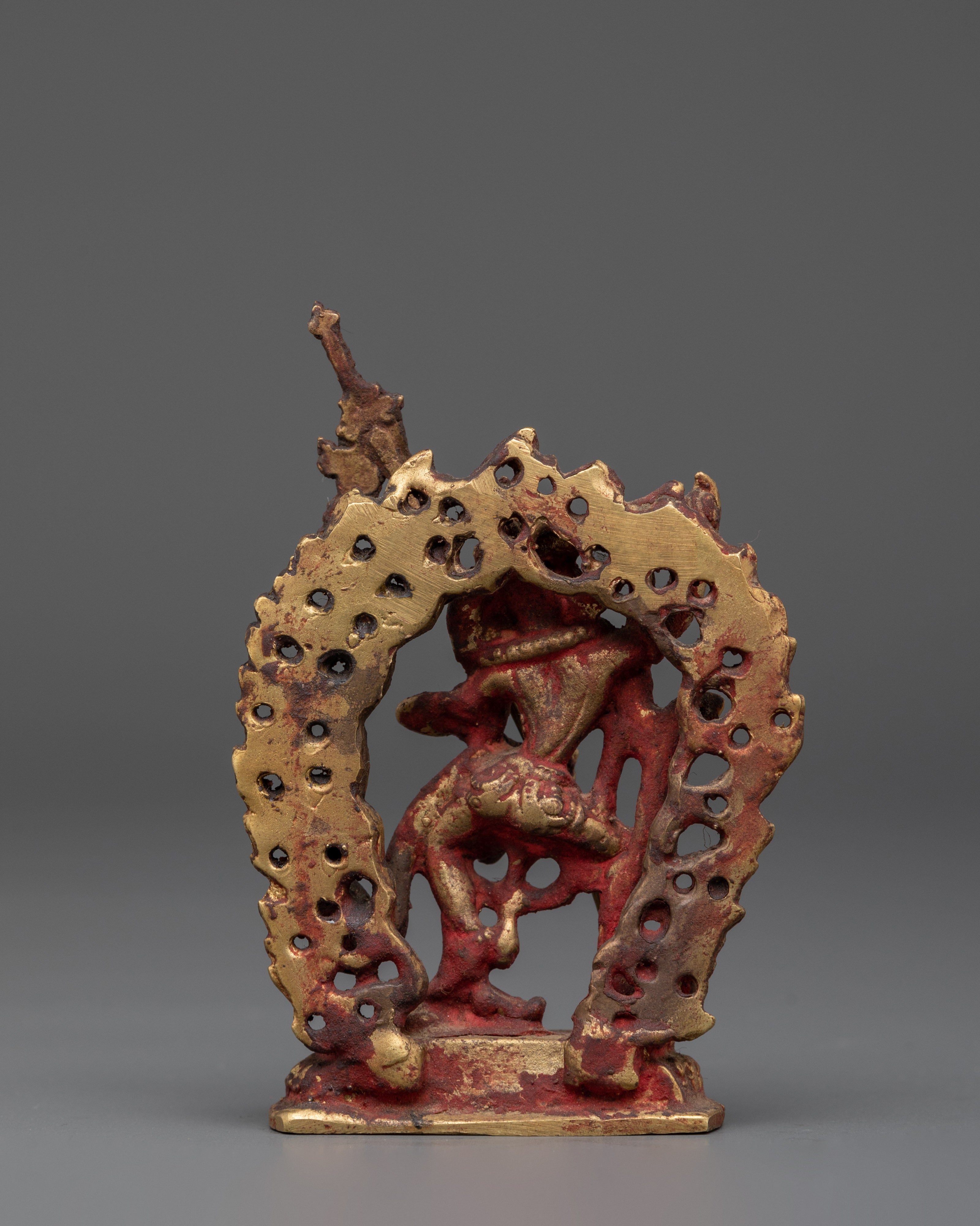 Vajrayogini Handcrafted Statue | Statue With Gold Plating for Altar