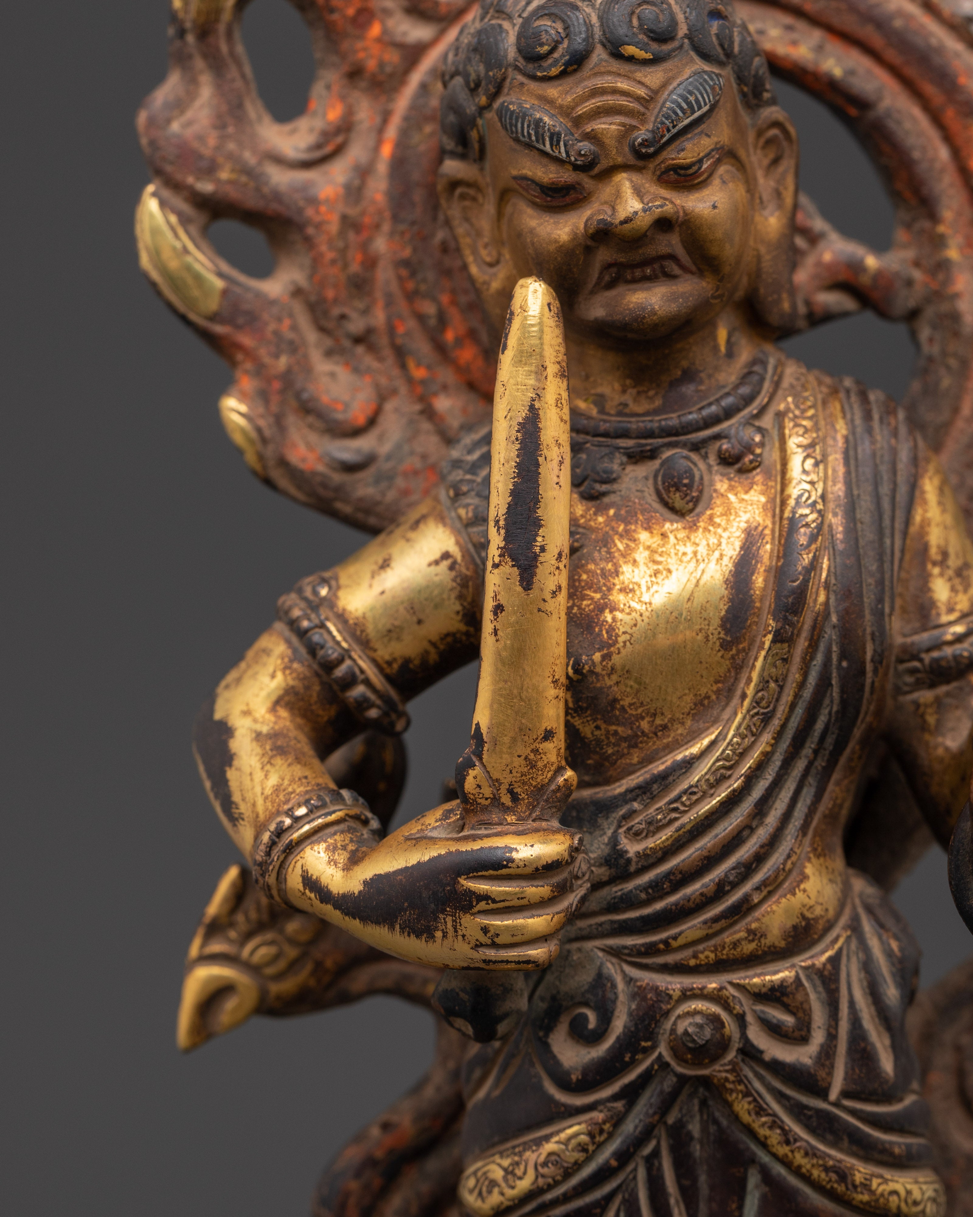Handcrafted Yamraj God of Death Statue | Symbol of Death and Transformation