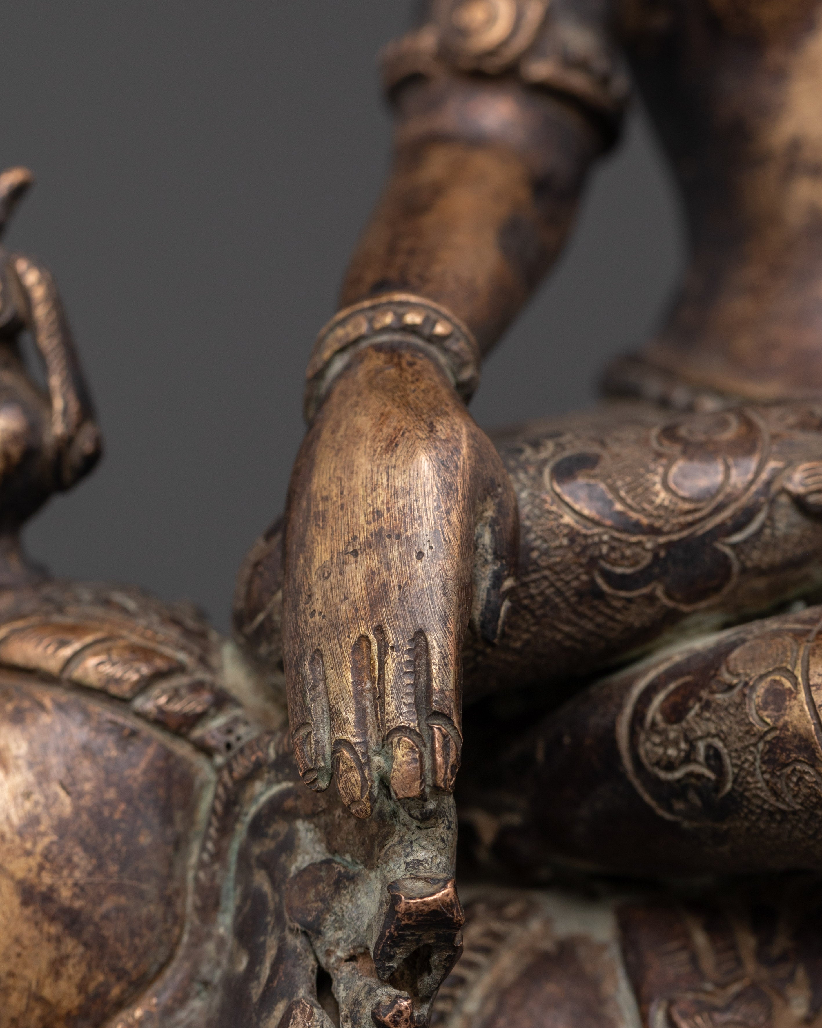 Divine Indra On Elephant Statue | God Of Thunder And Rain
