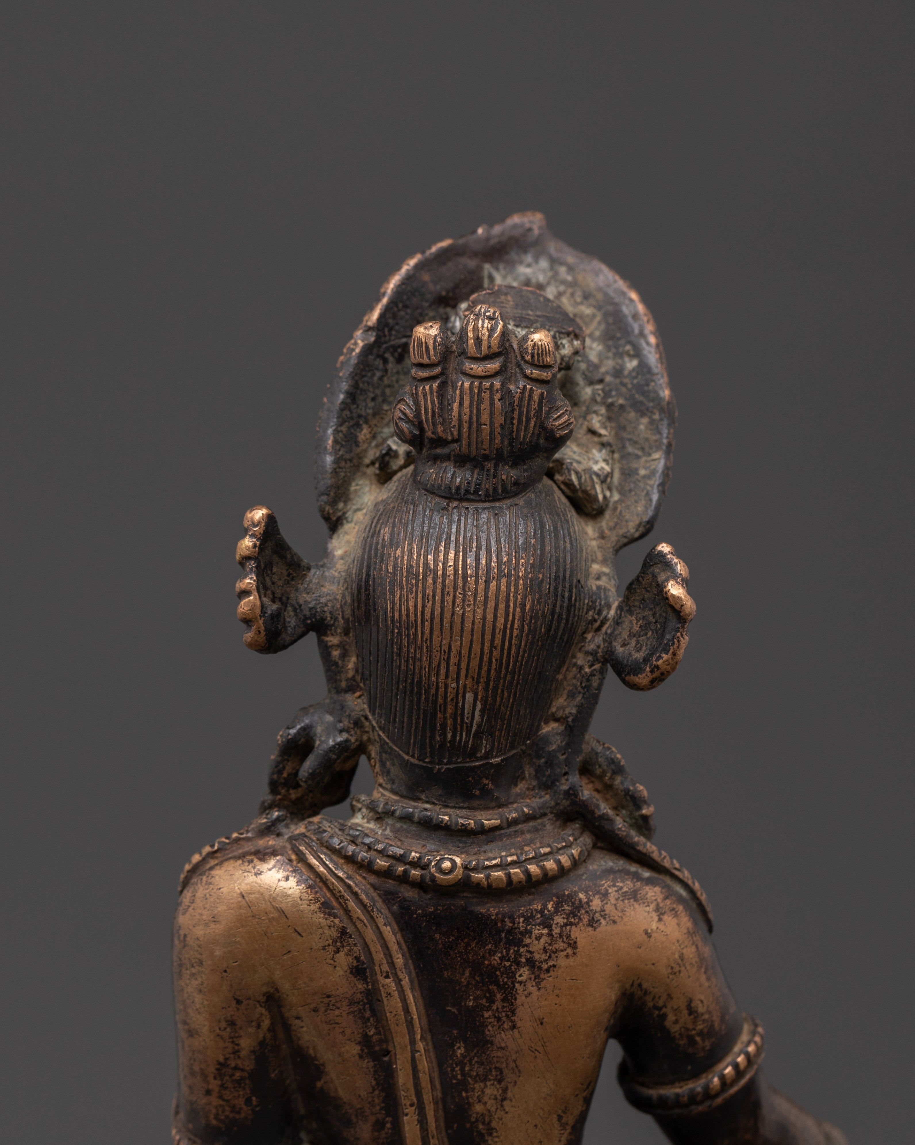 Divine Indra On Elephant Statue | God Of Thunder And Rain