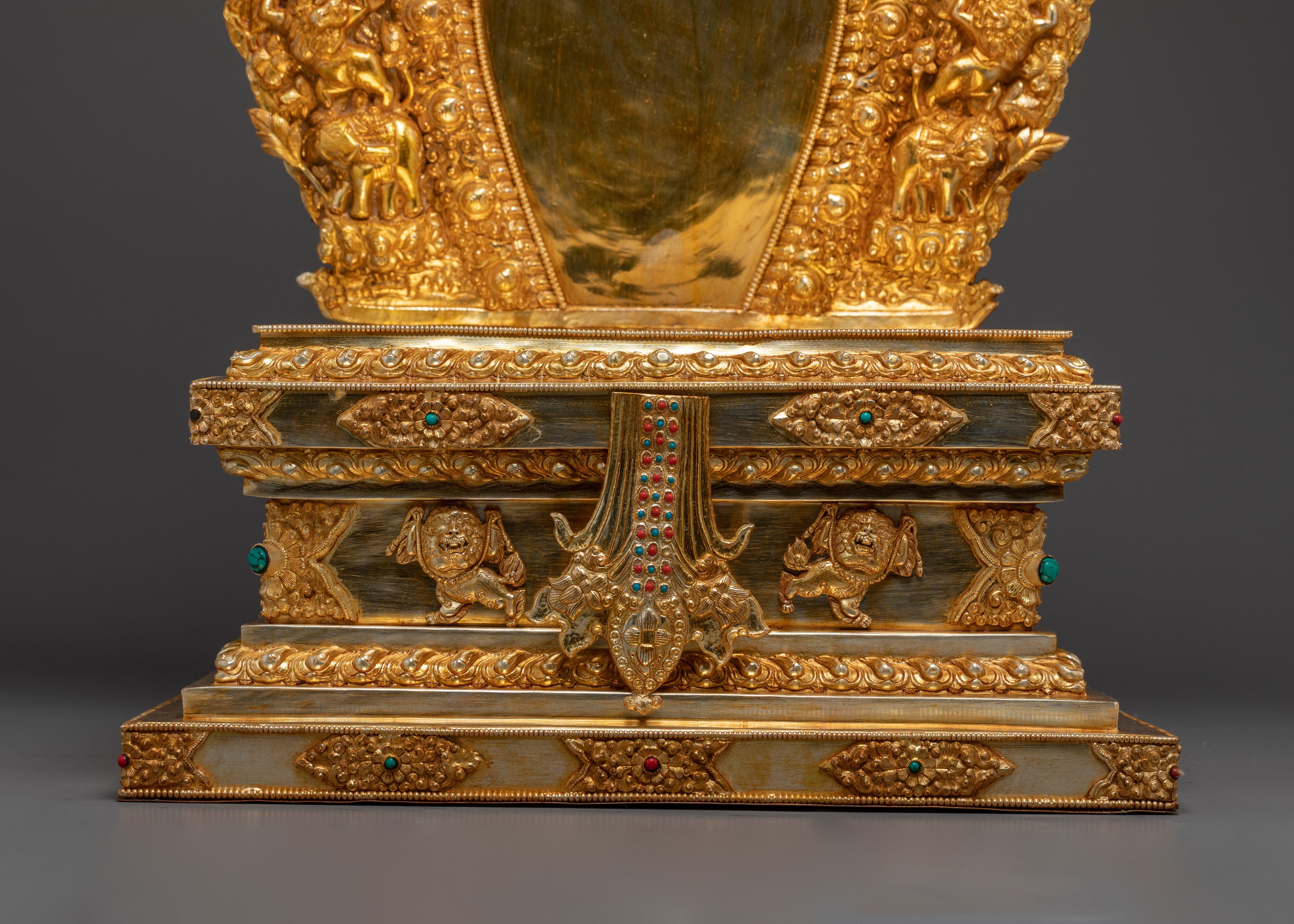 Gold Plated Throne | Altar Seat