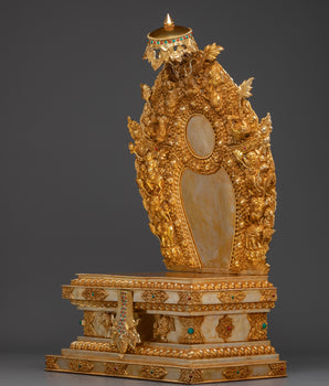 Gold Plated Throne | Altar Seat