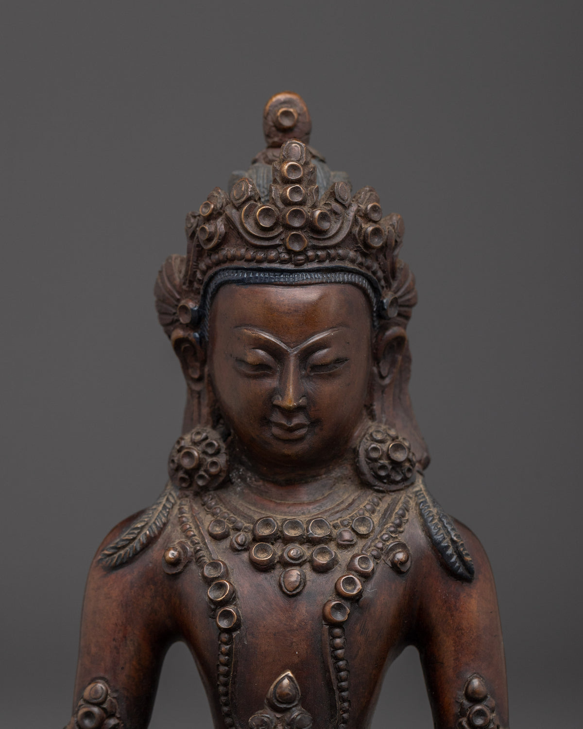 Boddhisattva Oxidized Set | Seven Tibetan Deities