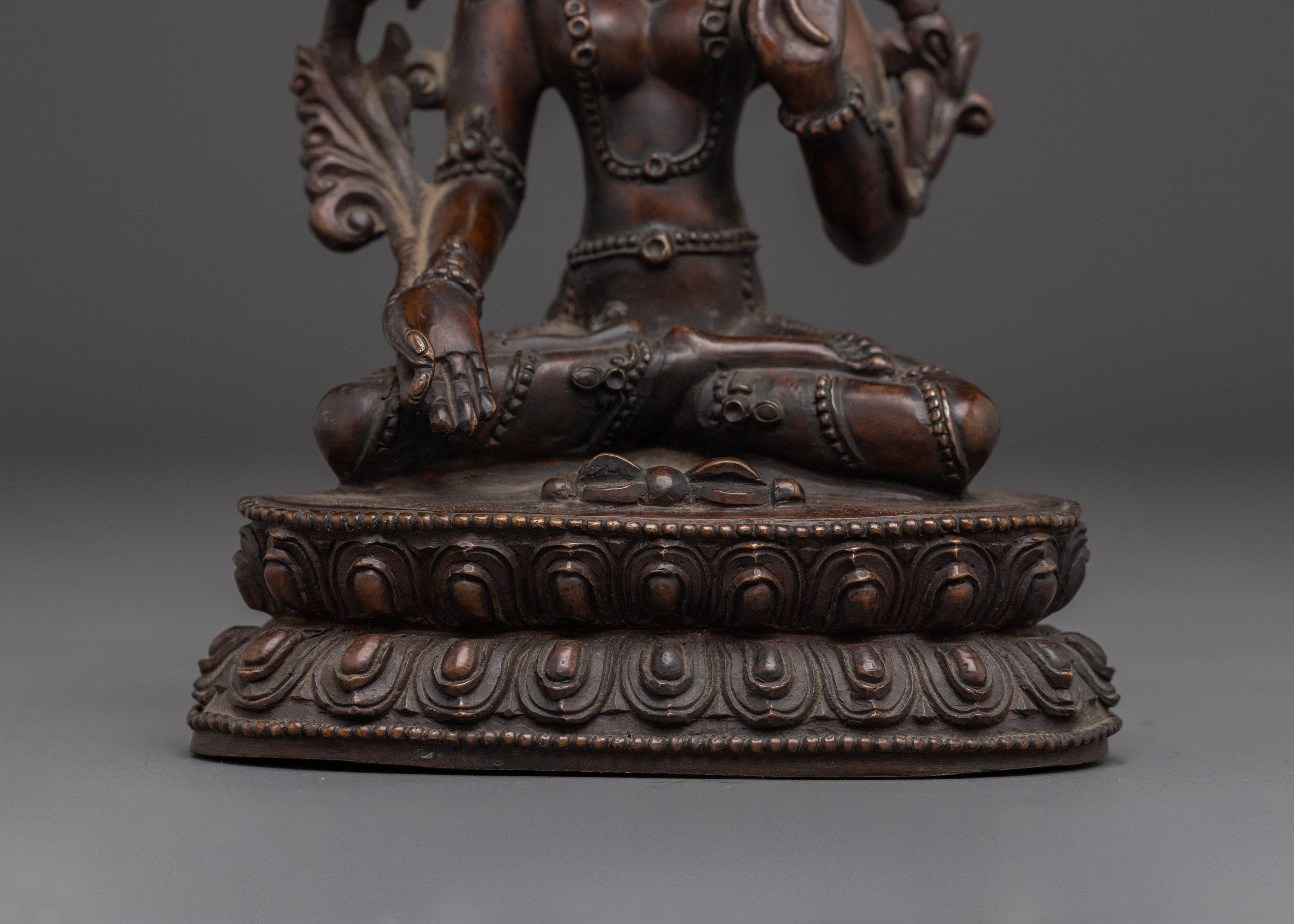 Boddhisattva Oxidized Set | Seven Tibetan Deities