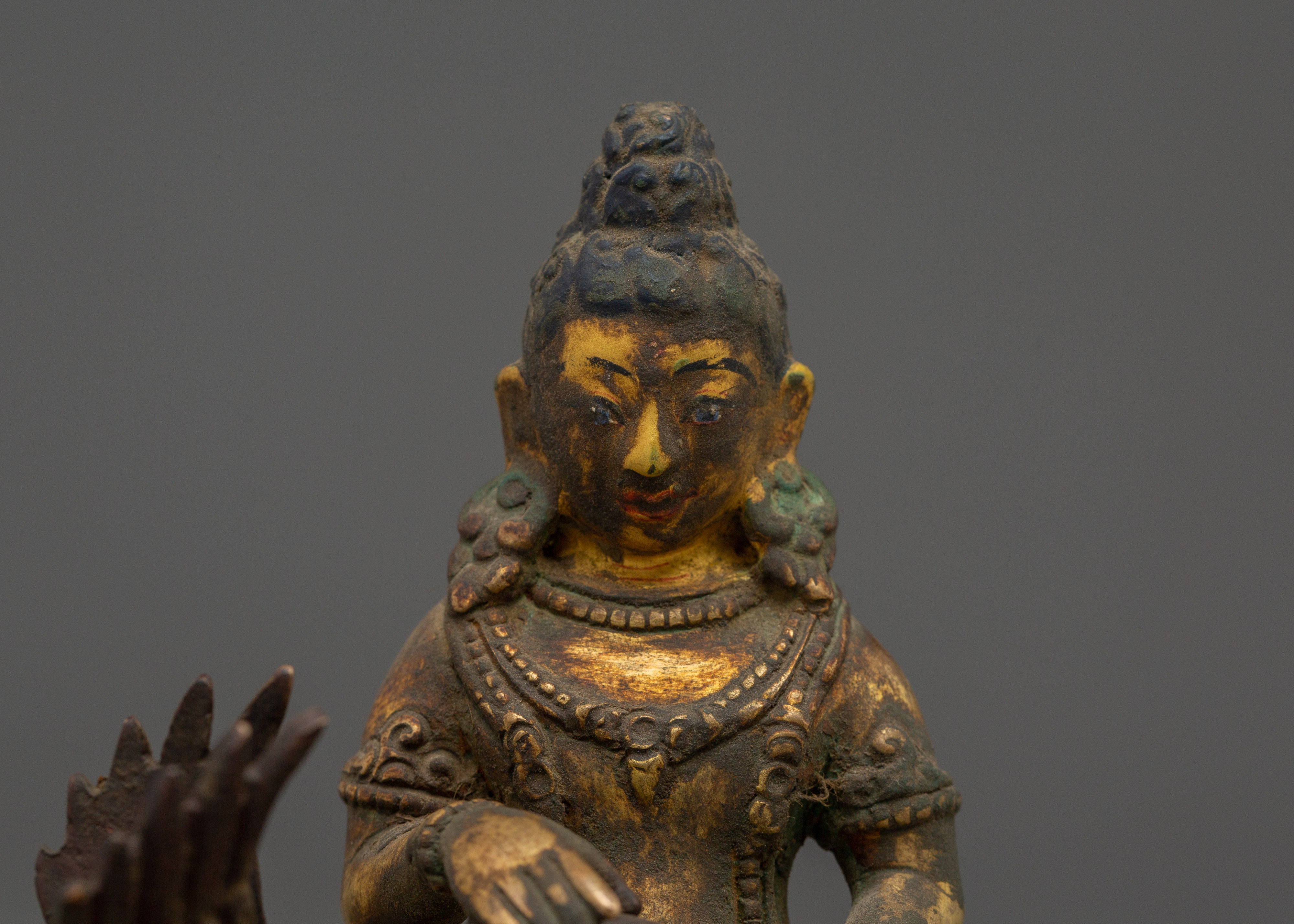 Serene Enlightened Siddhartha Gautama Sculpture | Handcrafted Buddhist Figurine