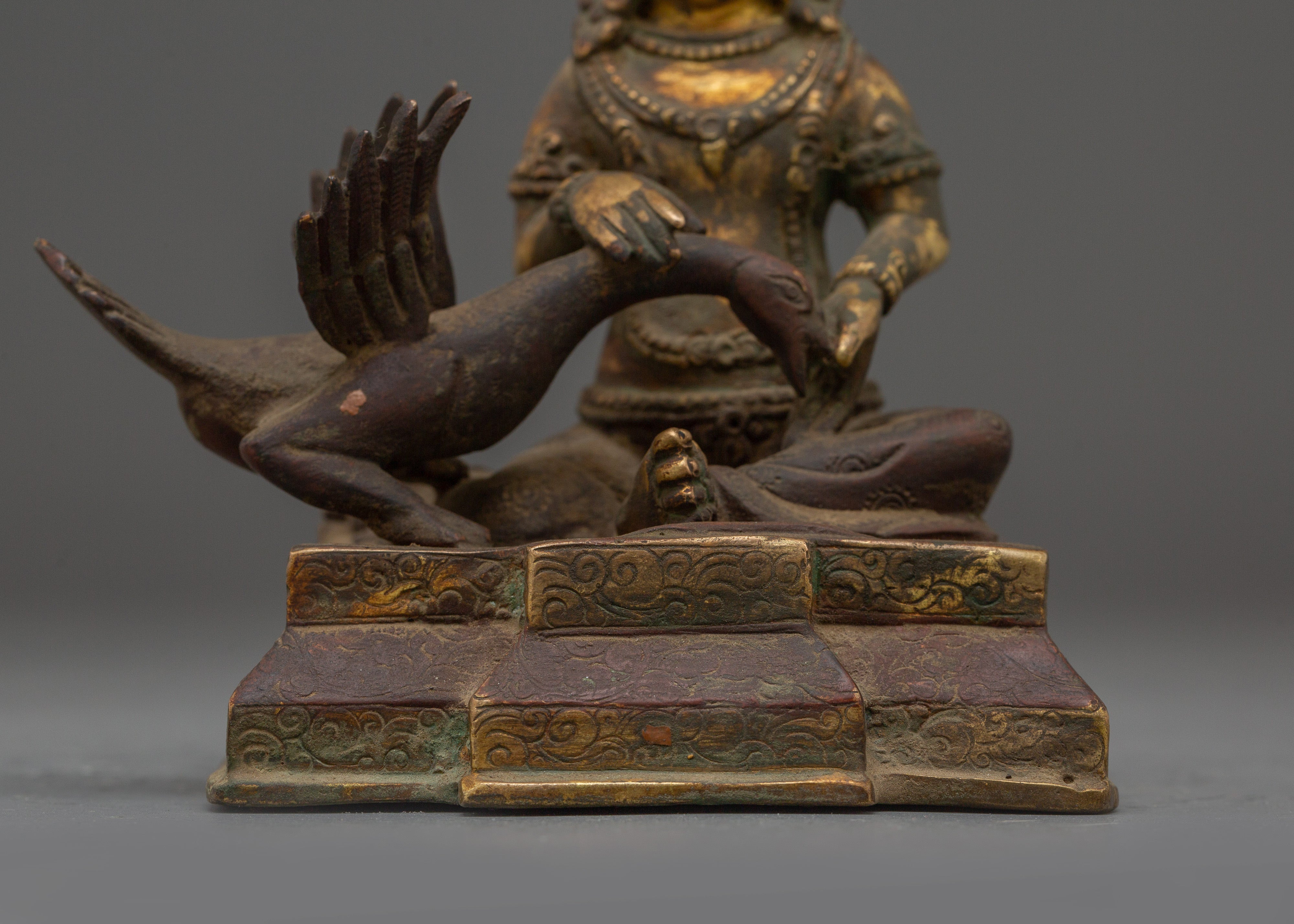 Serene Enlightened Siddhartha Gautama Sculpture | Handcrafted Buddhist Figurine