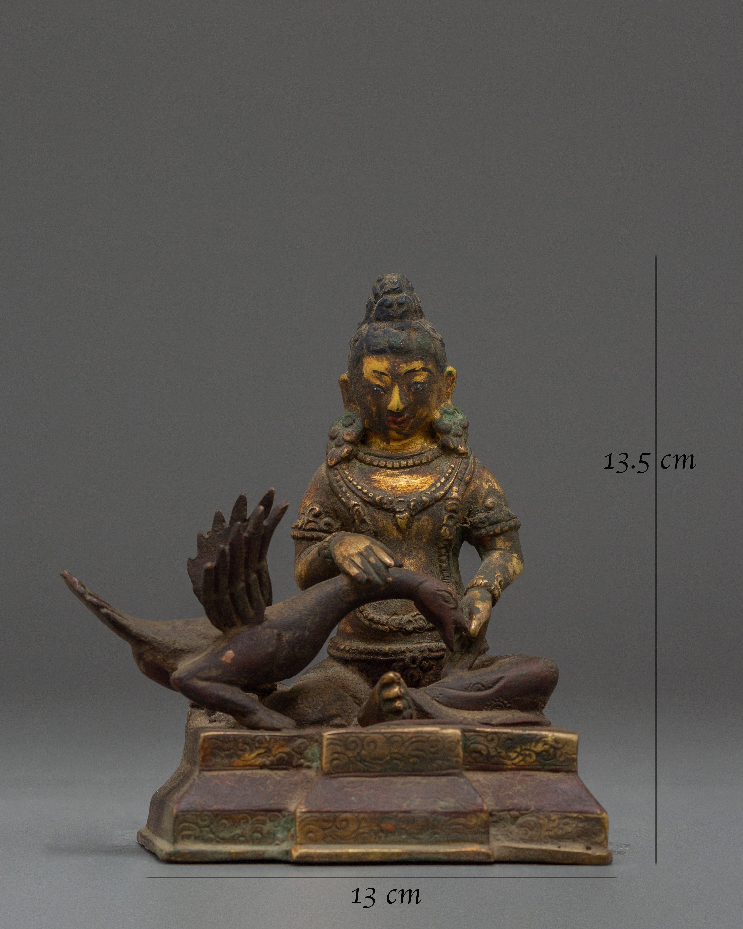 Serene Enlightened Siddhartha Gautama Sculpture | Handcrafted Buddhist Figurine