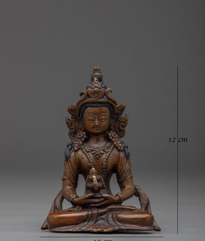 Handcrafted Amitayus Buddha Sculpture | Symbol of Longevity & Compassion