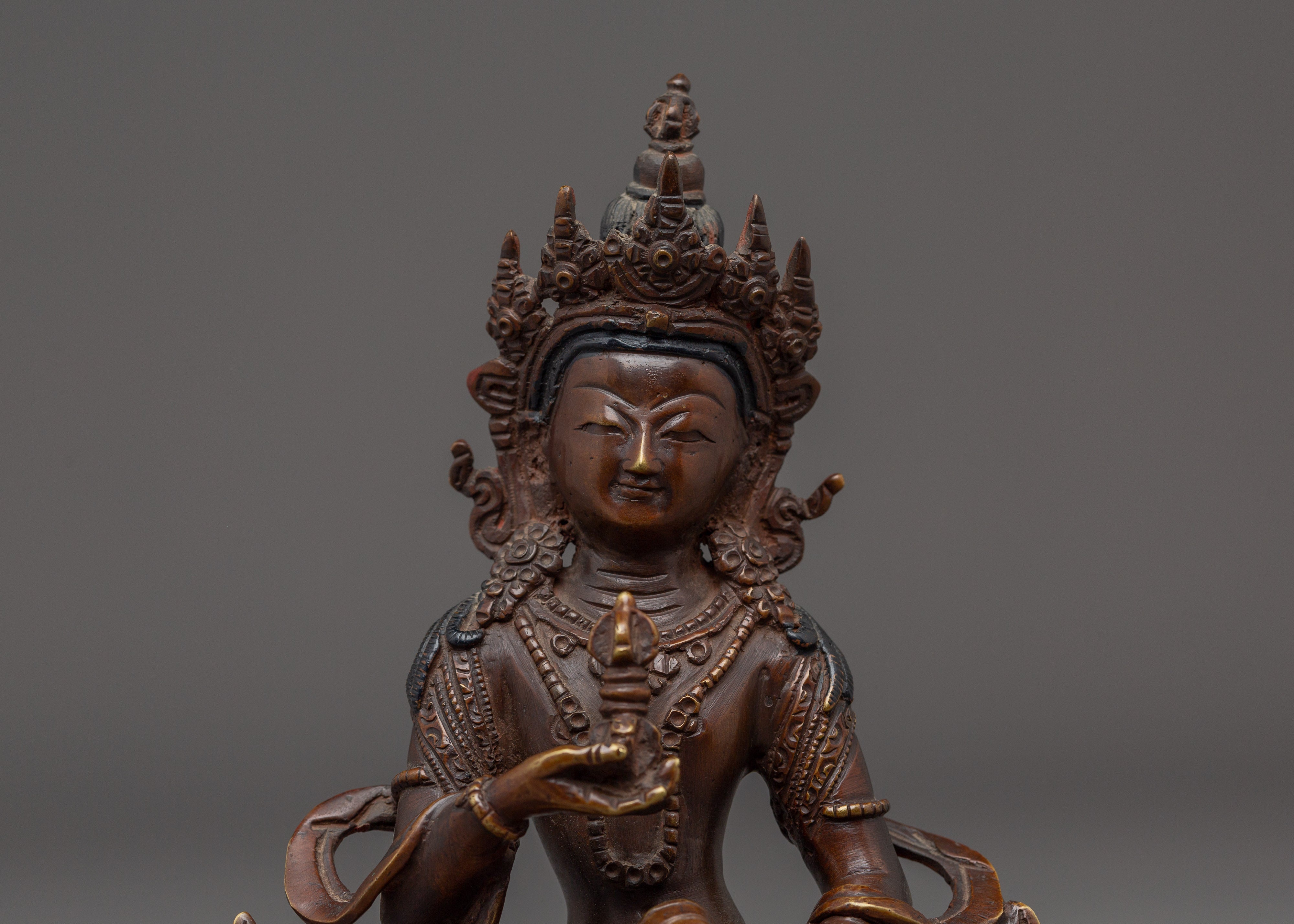 Handmade Purification Deity Vajrasattva Sculpture | Symbol of Purity